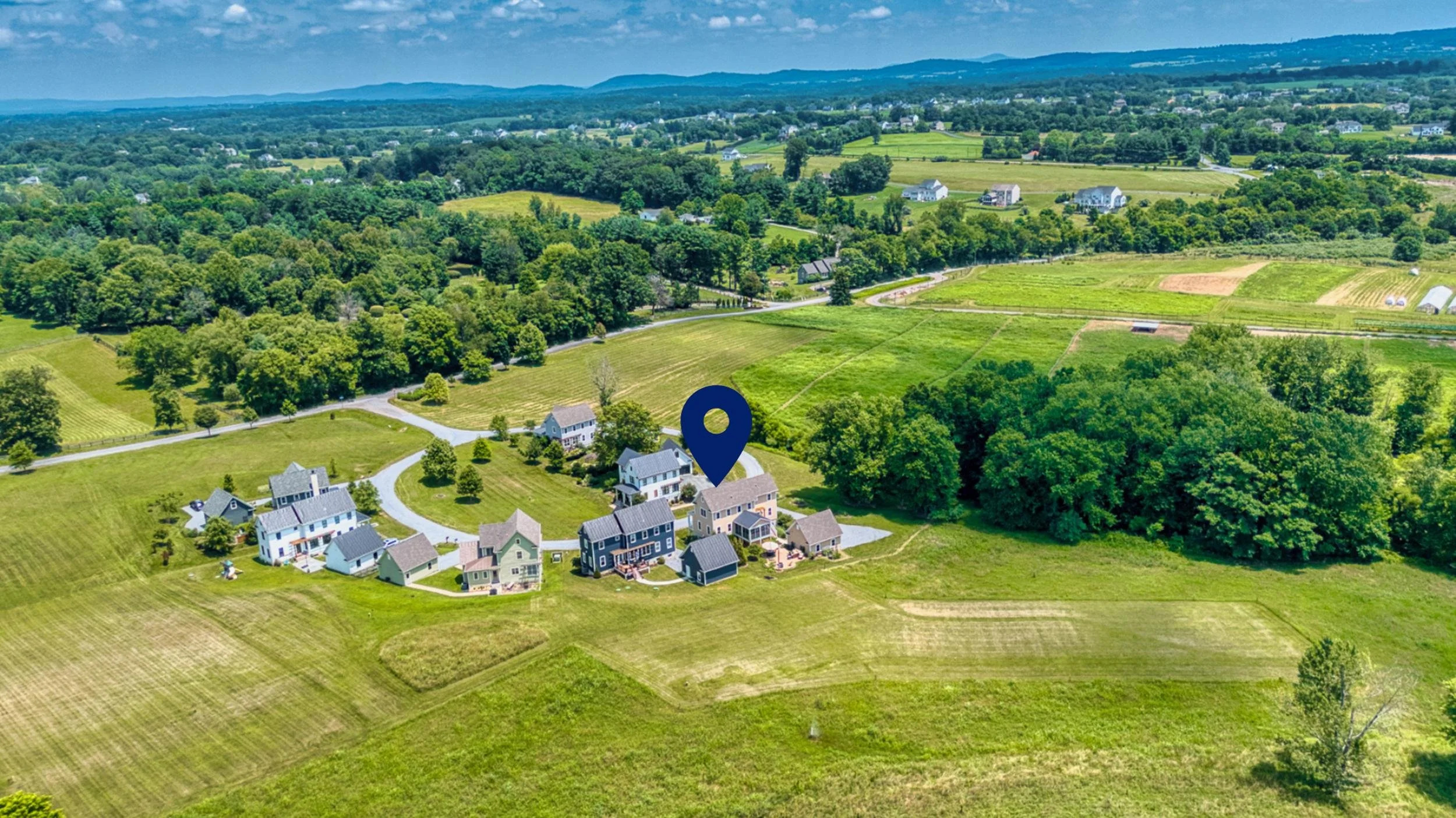 FAA licensed drone real estate photography by Martinsburg, West Virginia  photographer
