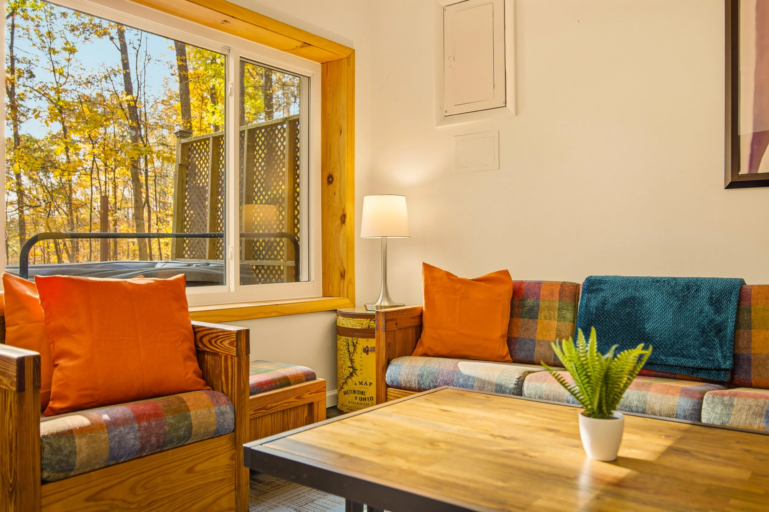 Interior real estate photography highlighting natural light in a Martinsburg West Virginia home