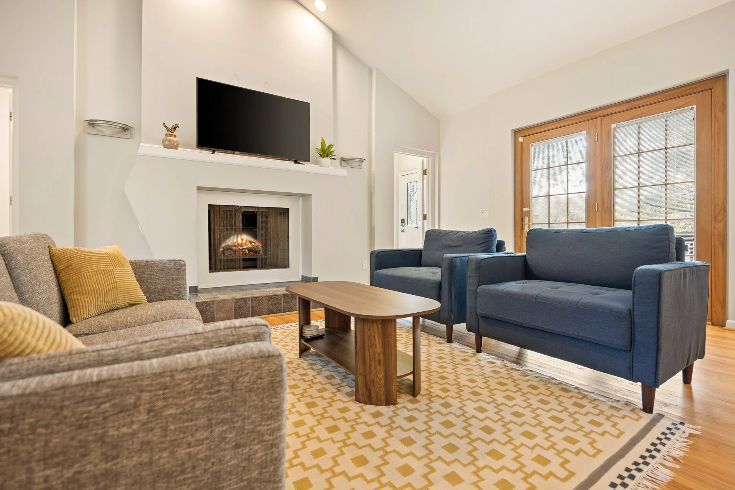 Interior real estate photography highlighting natural light in a Martinsburg West Virginia  home