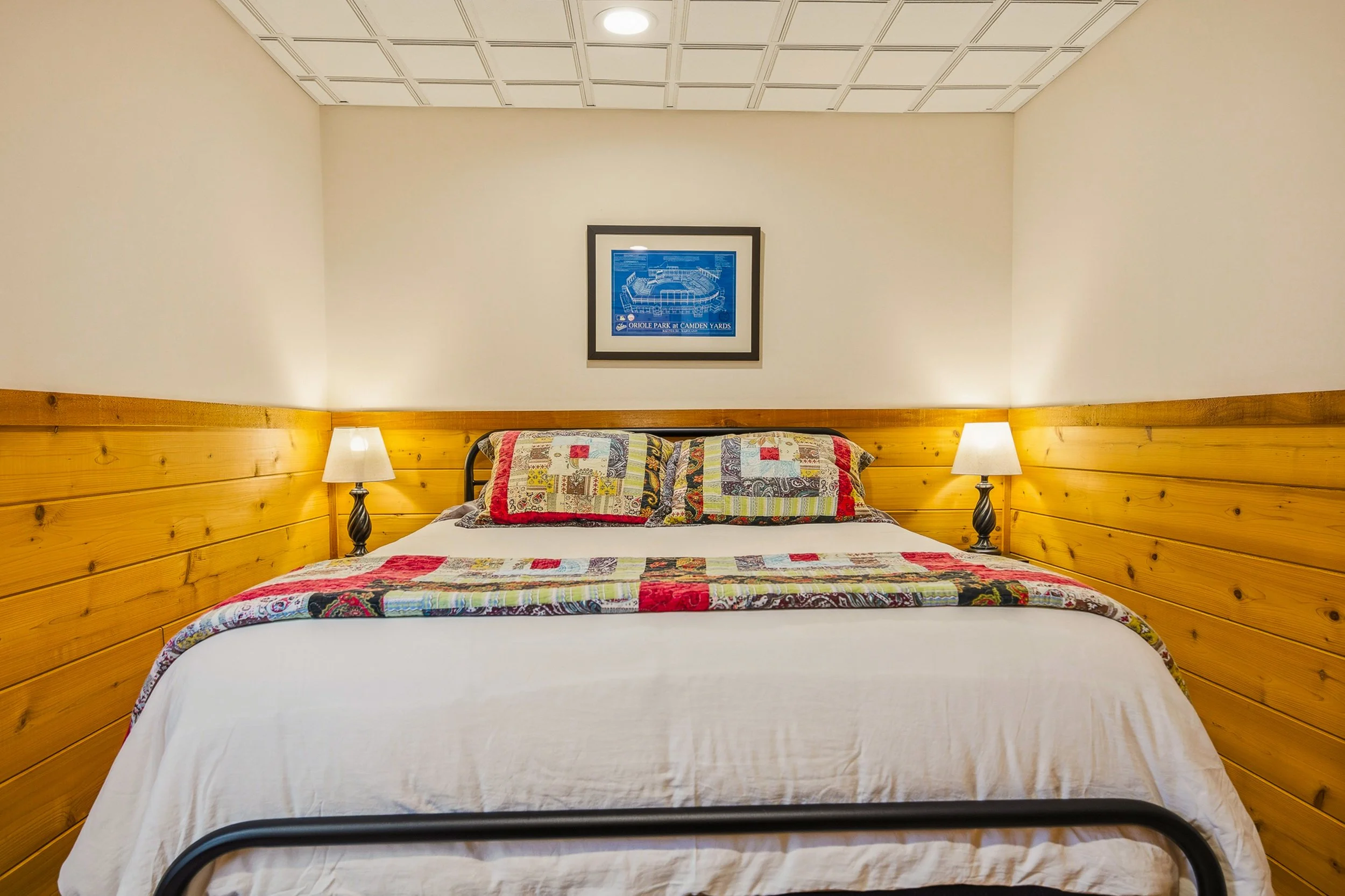 Bedroom photographed for real estate marketing in Martinsburg West Virginia