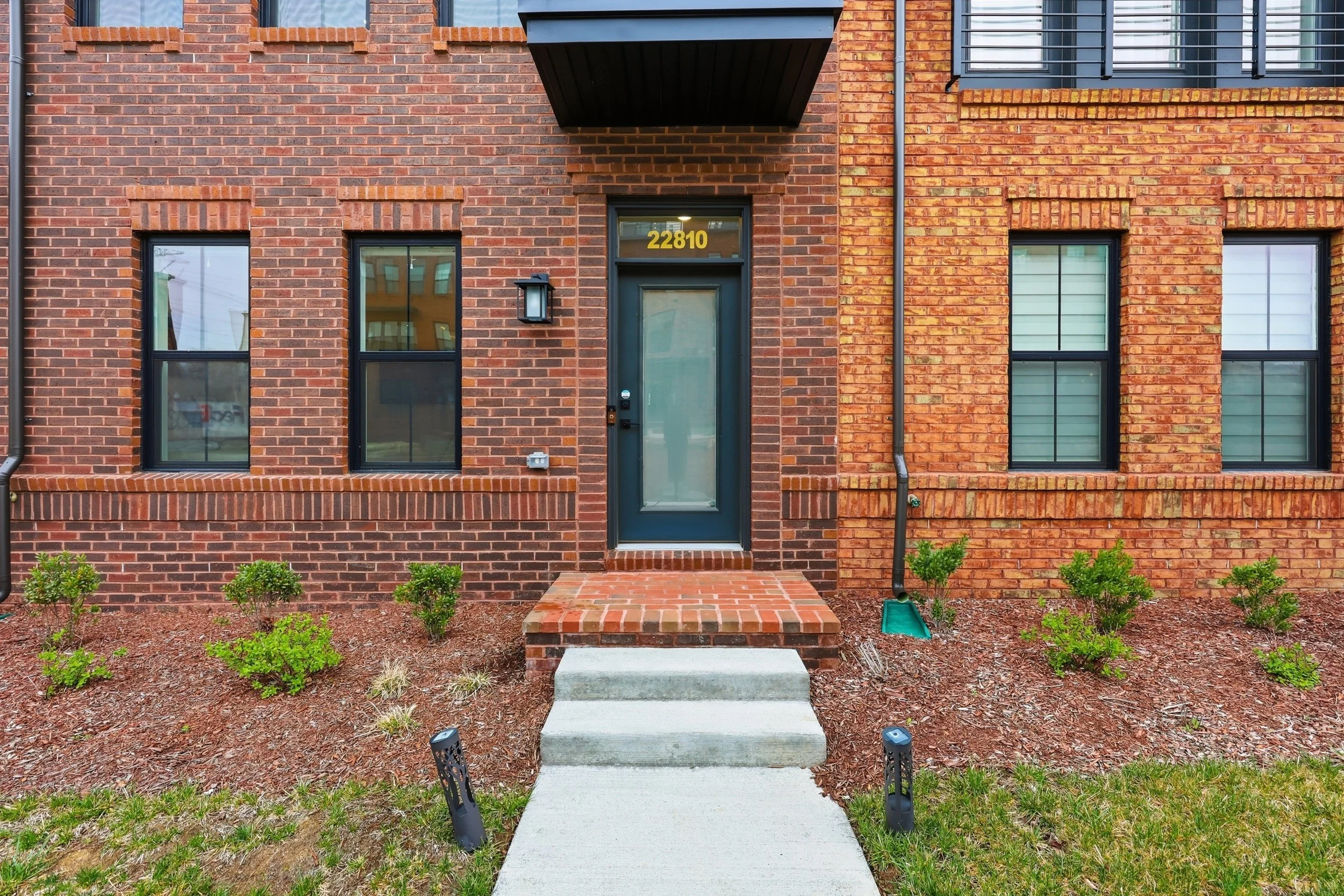 real estate photography highlighting natural light in a Brambleton VA townhome