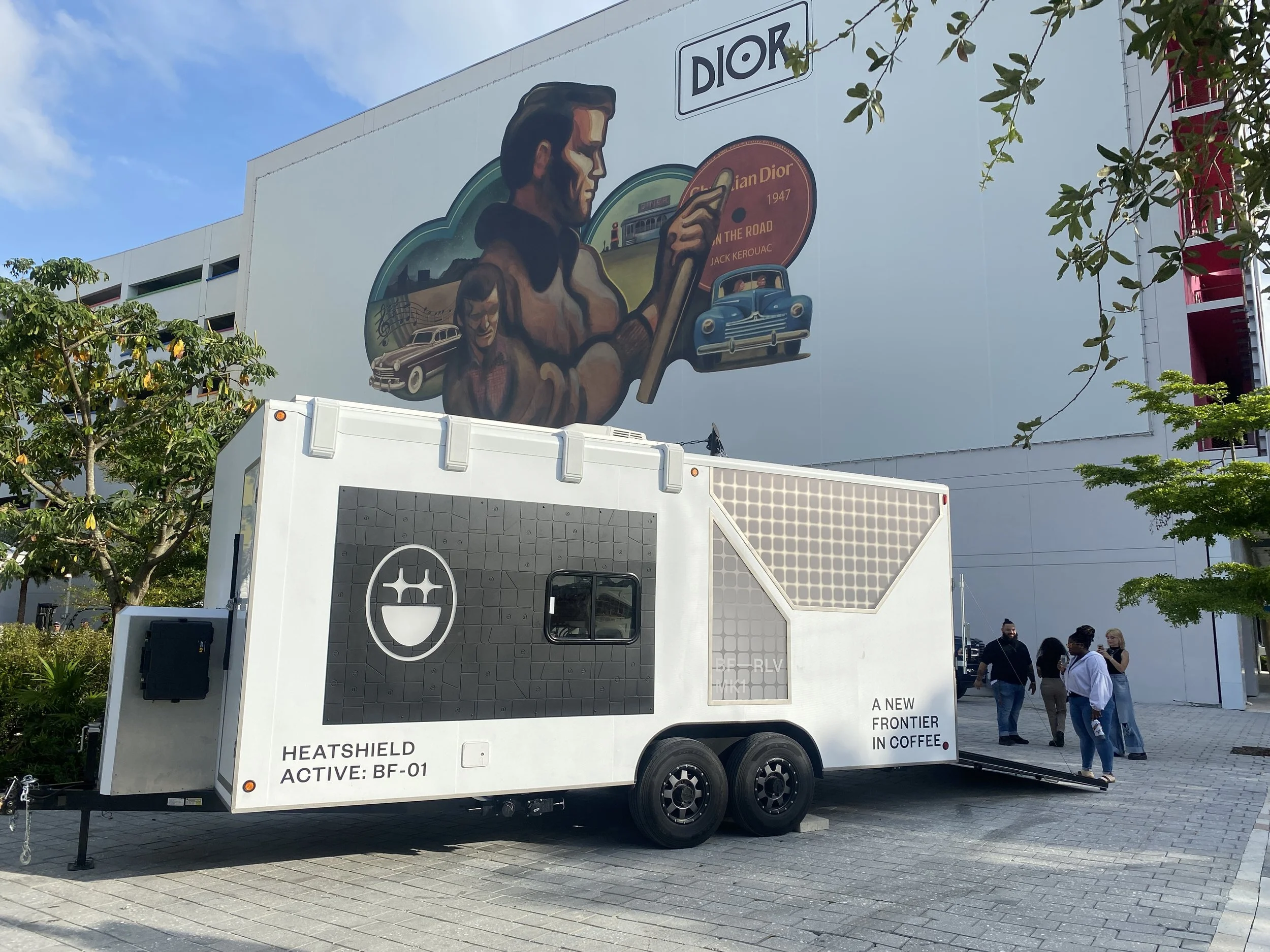 BIGFACE Mobile Coffee Truck Design