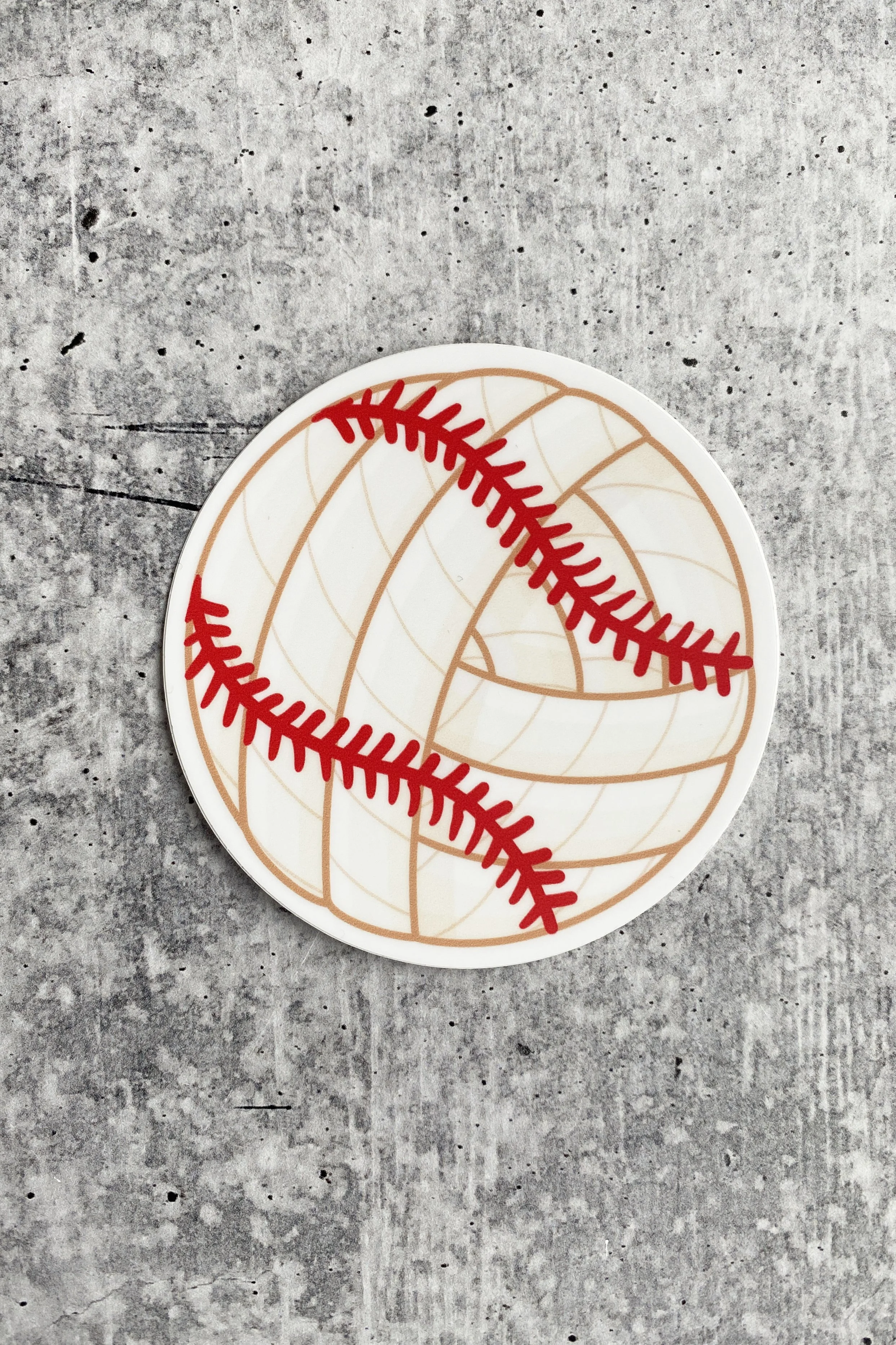 Yarnie Baseball Sticker