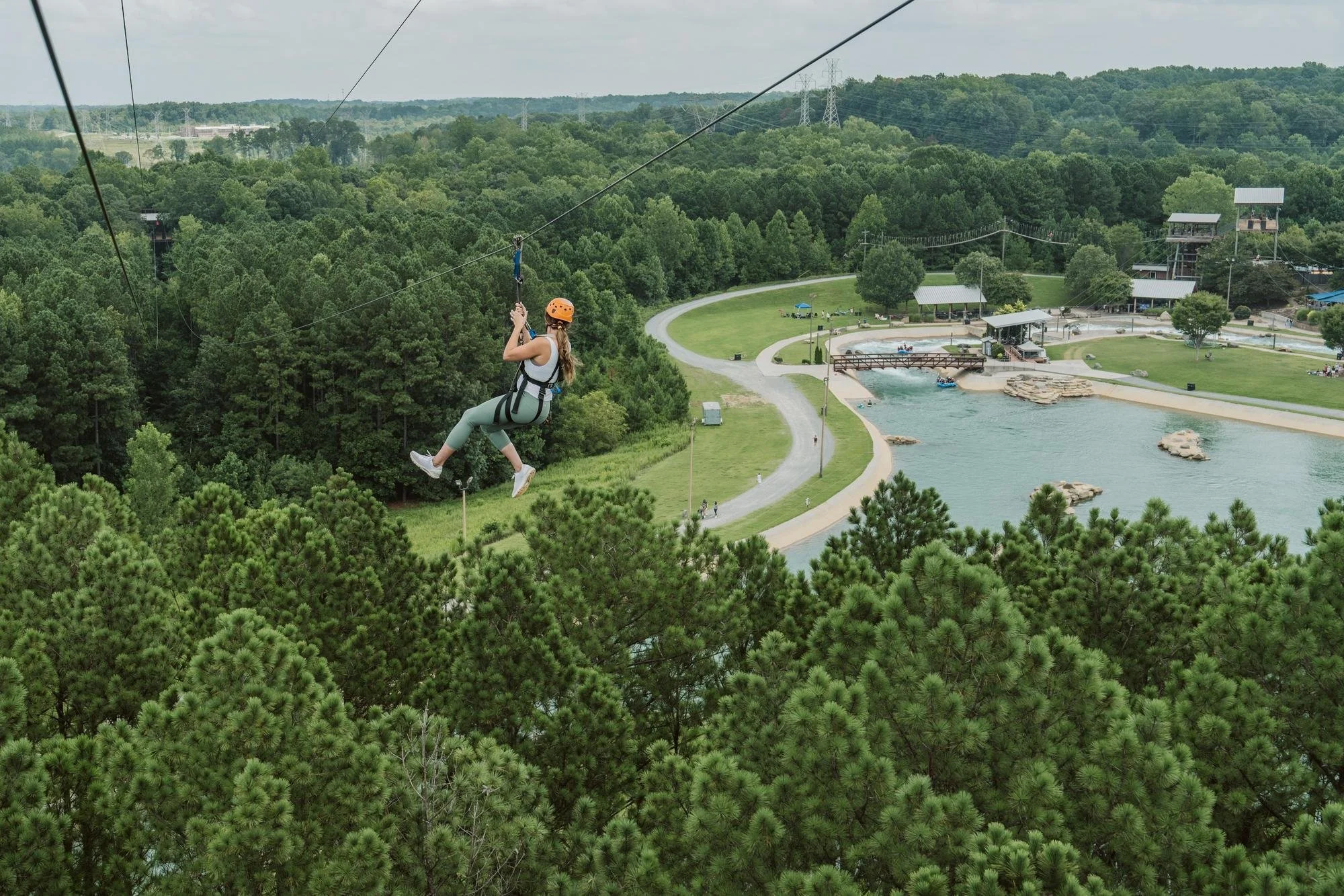 Zipline US National Whitewater Center