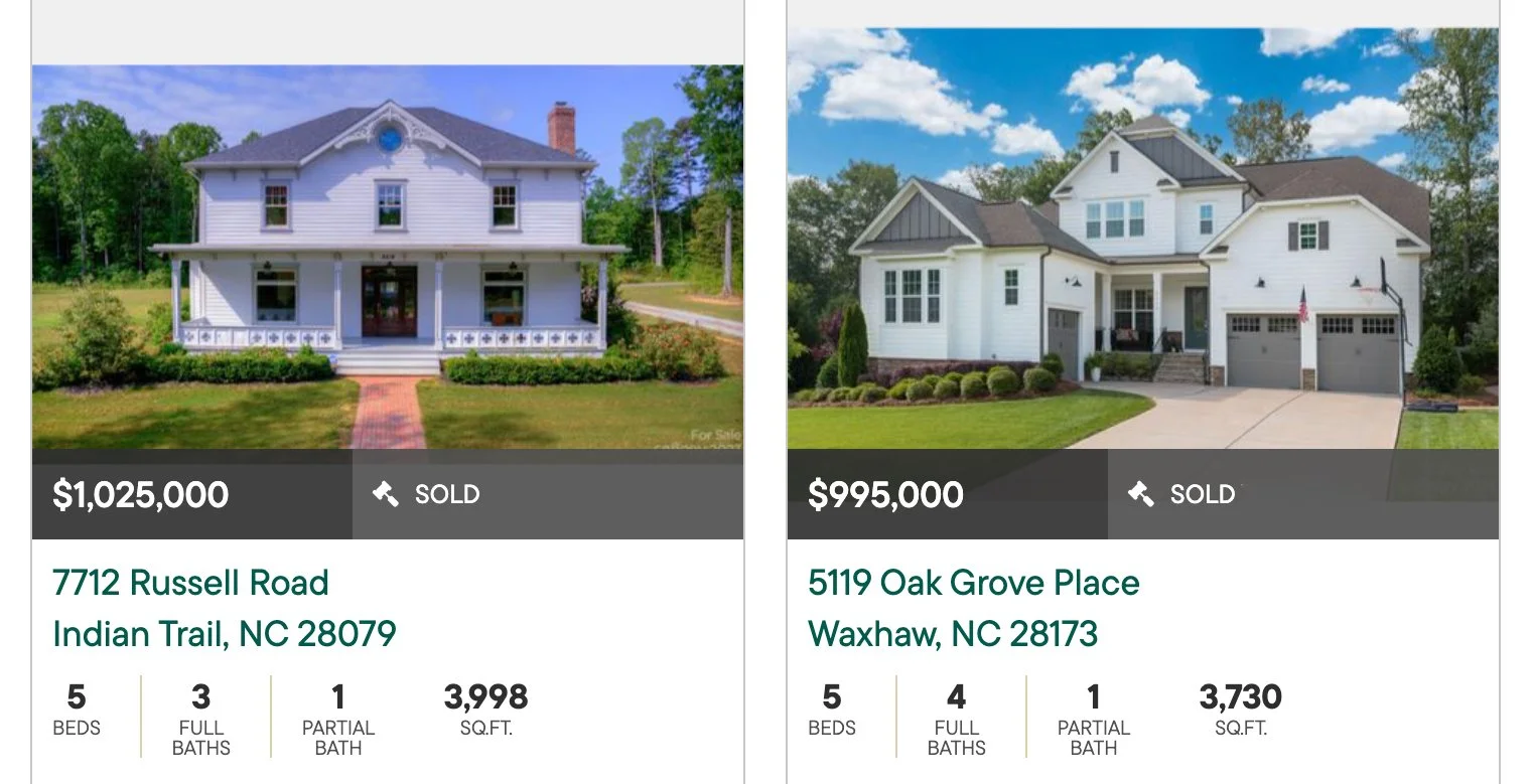 Recent Sales $1M