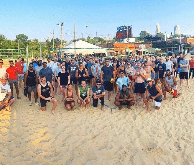 Adult Sand Volleyball Leagues Men Women Charlotte NC