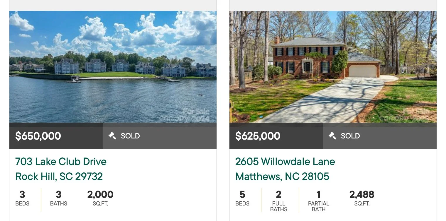 Recent Sales $650K