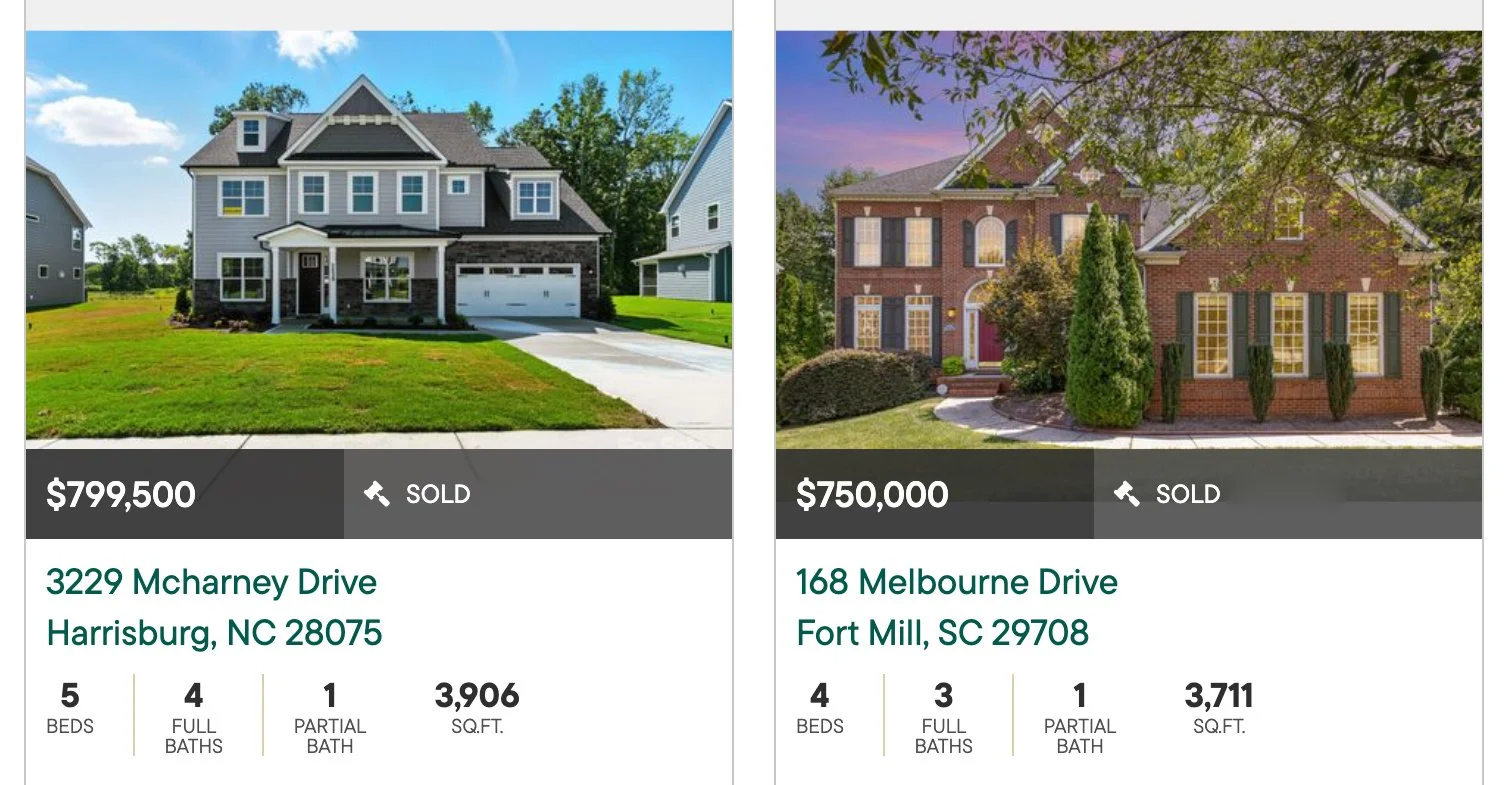Recent Sales $800K