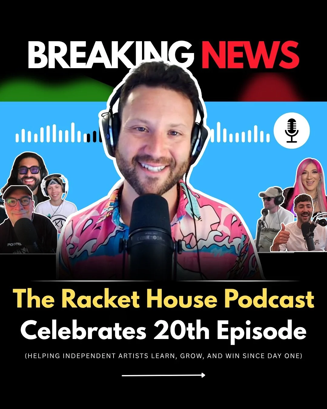 20+ hours of real music industry conversation and everything around it so you can learn, grow, and develop. Available on YouTube, Spotify, and SoundCloud 

Thank you to everyone who has watched, listened, and especially my guests!