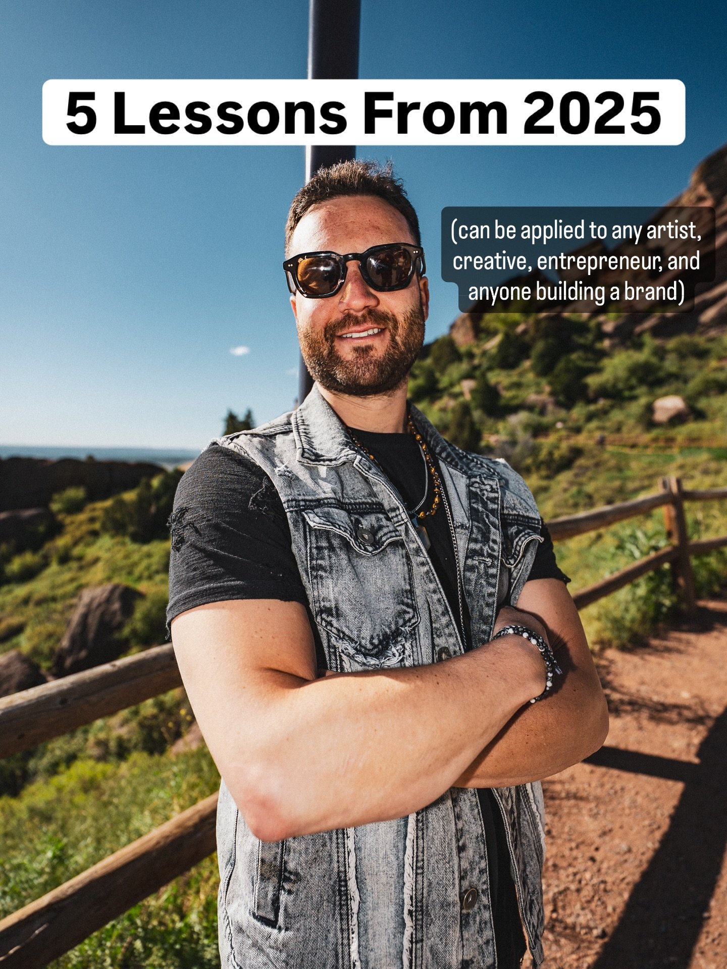 After spending 2025 deep in the trenches as both an artist and an entrepreneur, these are my 5 takeaways to help you build a better brand and be a better person regardless of where you spend your time and what your goals are. 

Which one resonates wi