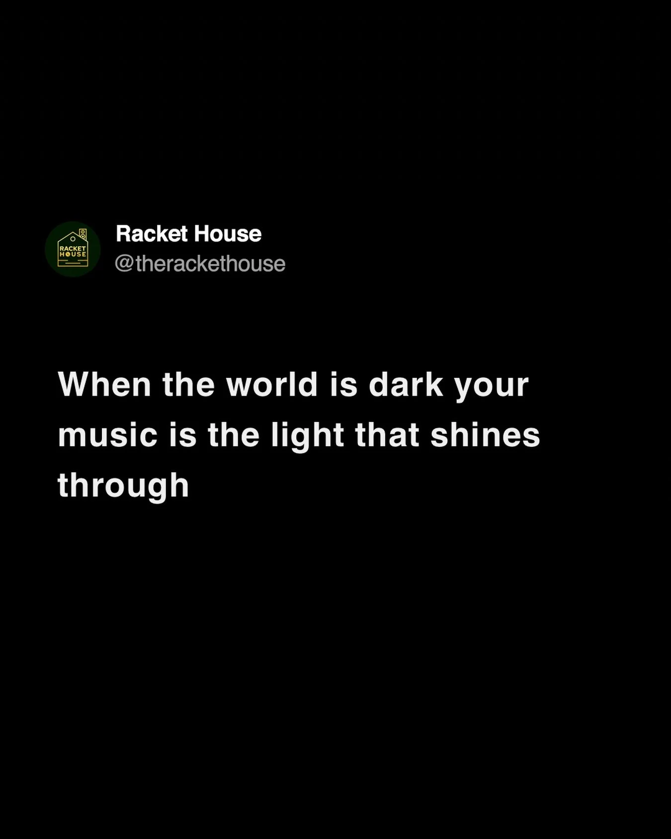 Now more than ever the world needs your music. Don&rsquo;t hold back. Send this to yourself and all your artist friends as a reminder. You got this! ✨