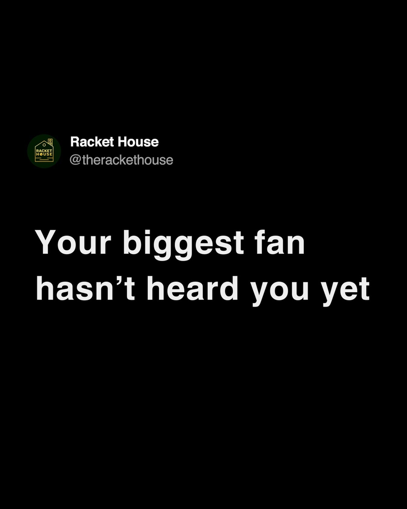 Keep going. They&rsquo;re out there. Send this to yourself and all your artist friends as a reminder. You got this. 

#independent #independentartist #motivationmonday #musicmarketing #unsignedartist