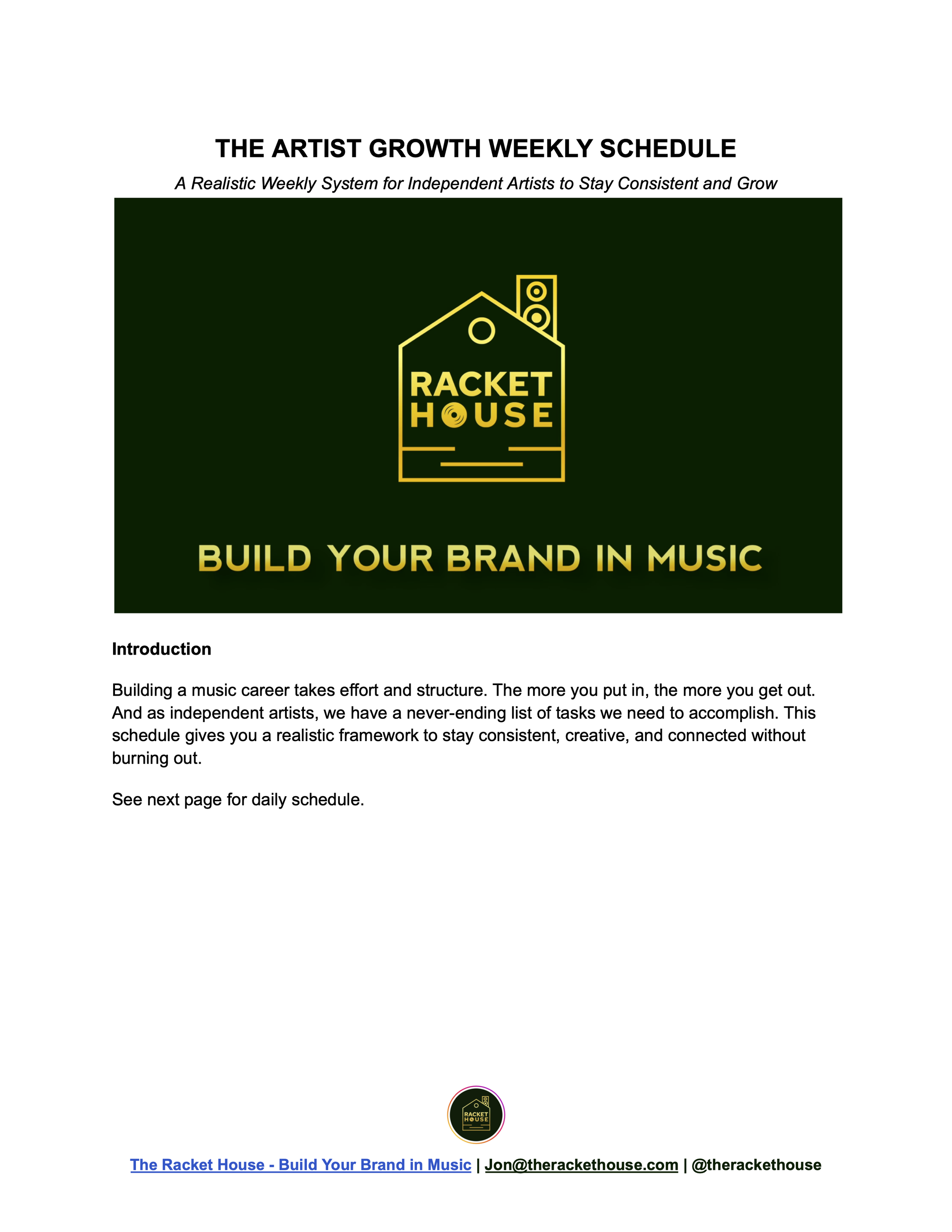 The Artist Growth Weekly Schedule page 1.png