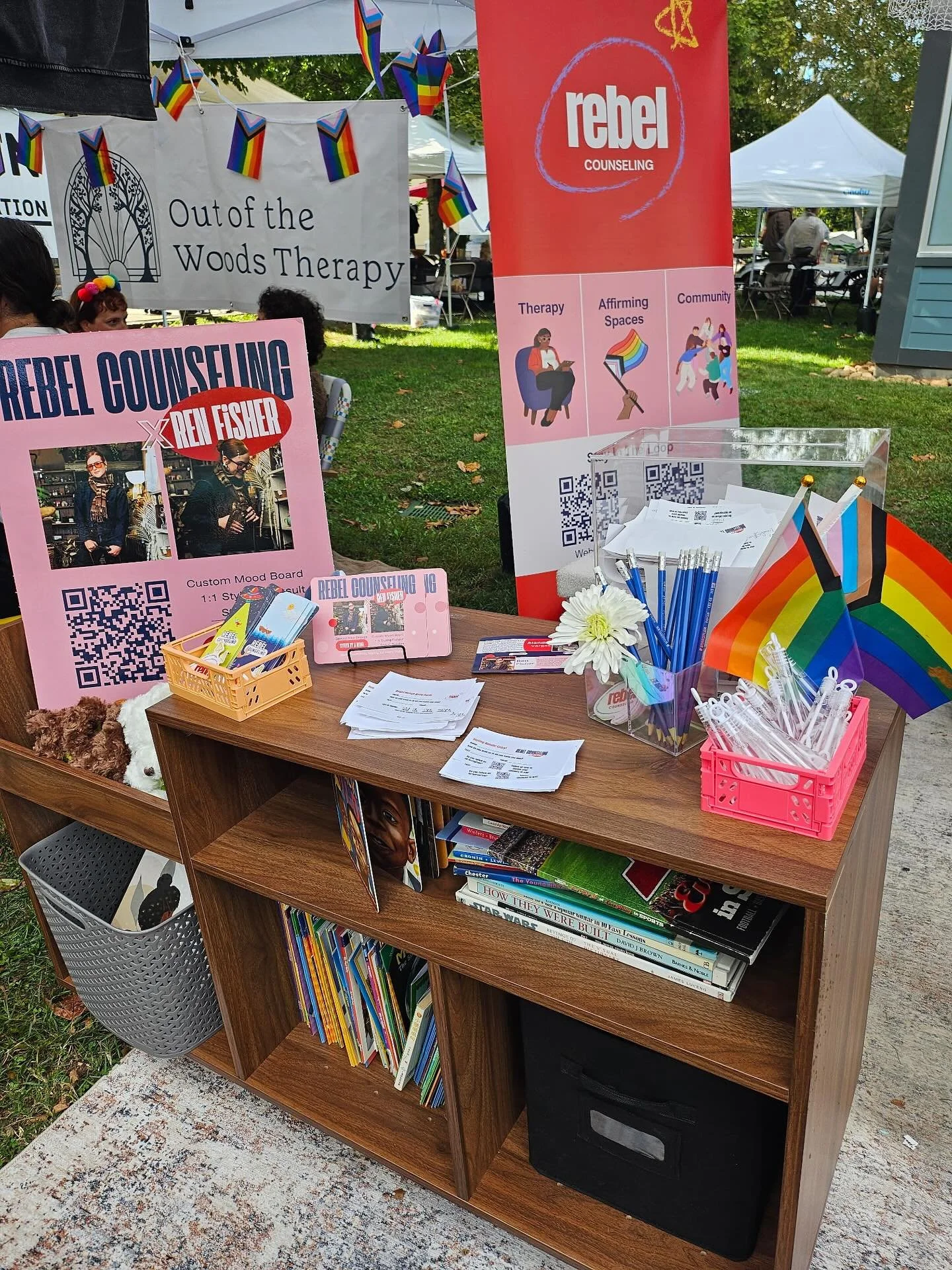 Pride was so much fun! We met so many amazing new faces, connected with community, and sang every song. 

Watching you all stop by the selfie wall was our favorite part. Thanks to everyone who stopped by and congrats to our giveaway winners. Check ou