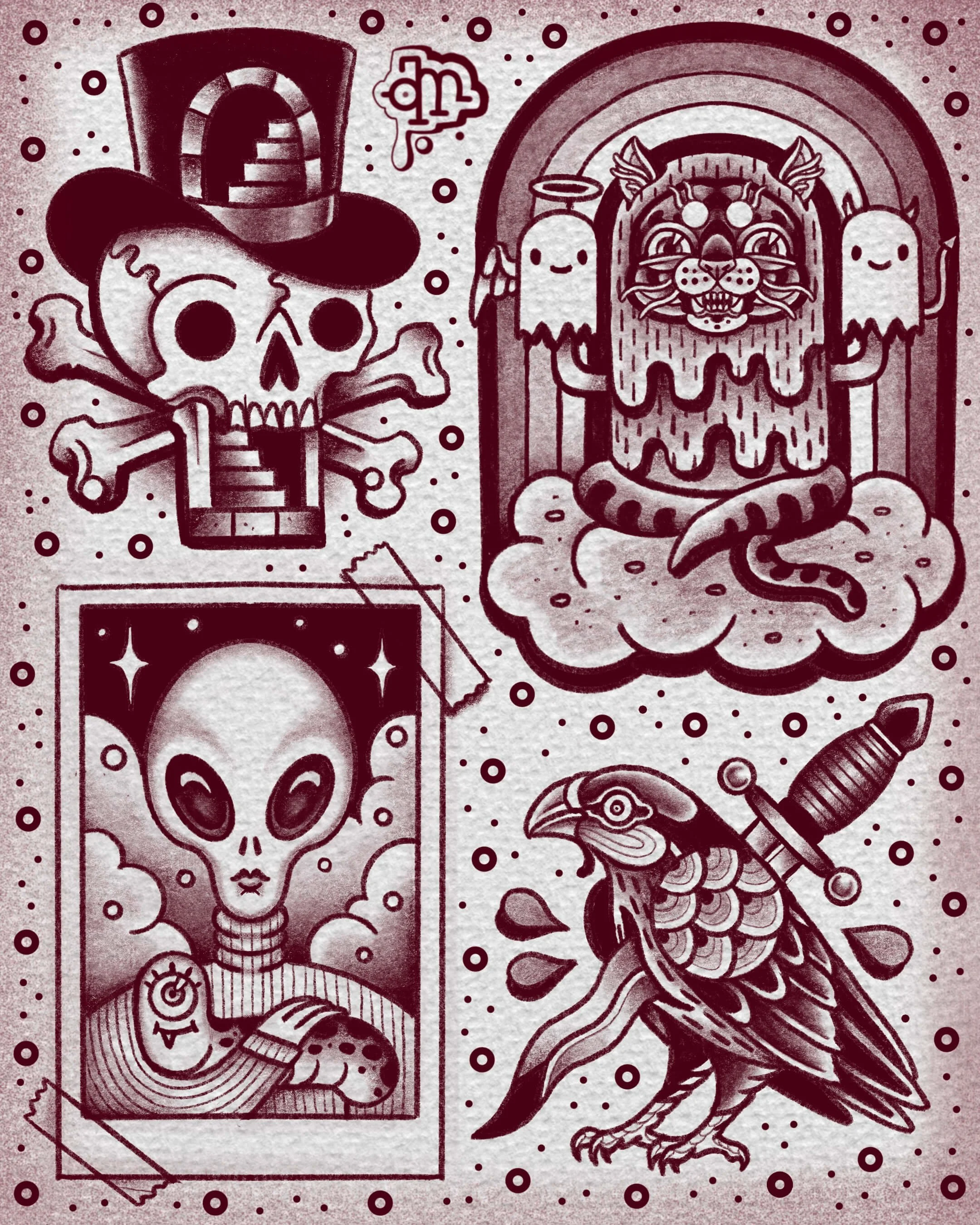 CLAIMED: TOP RIGHT, BOTTOM RIGHT