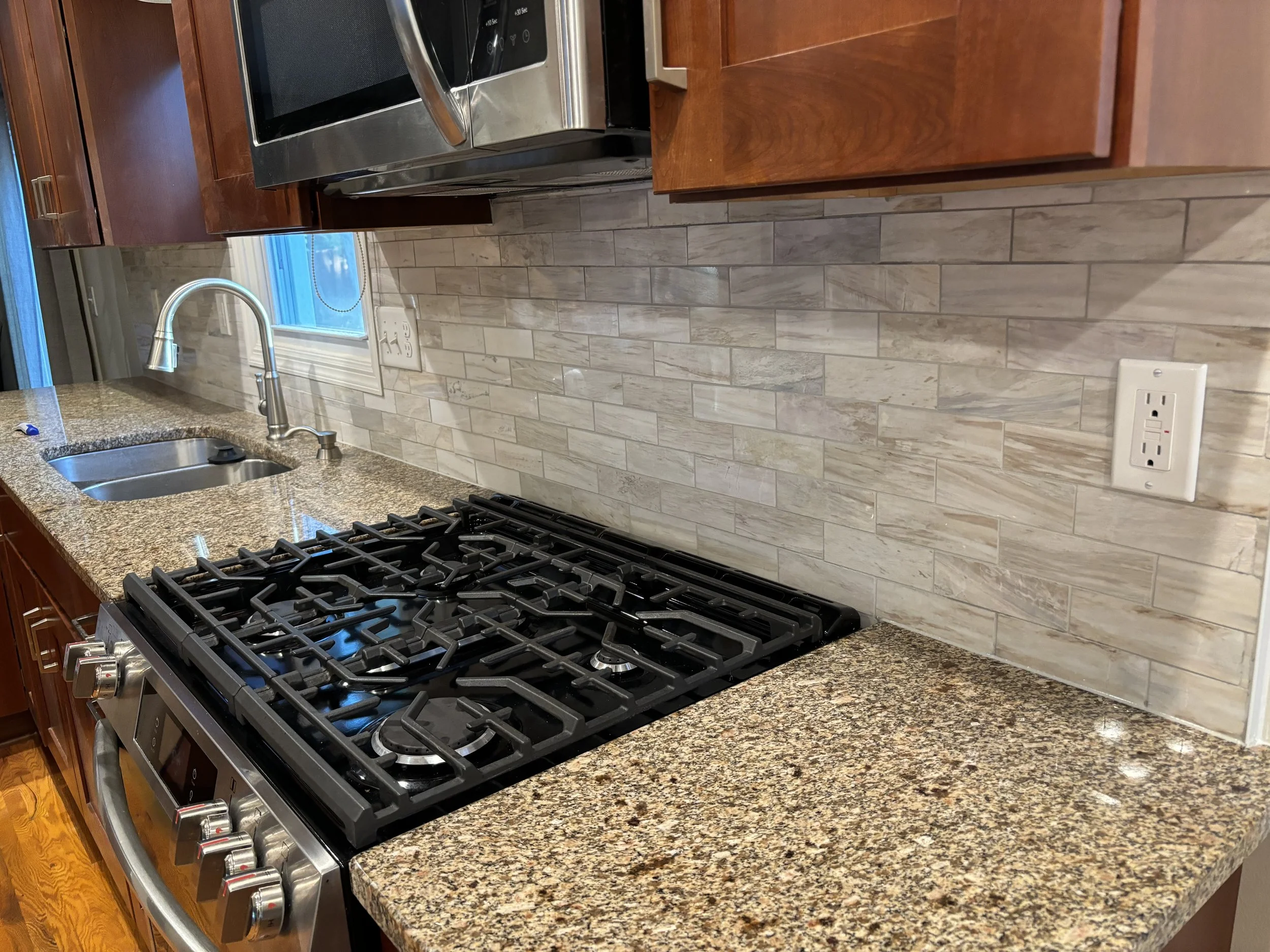 Cherry Kitchen Remodel in West Bloomington, MN by Webster Home Remodeling, LLC project photo 3