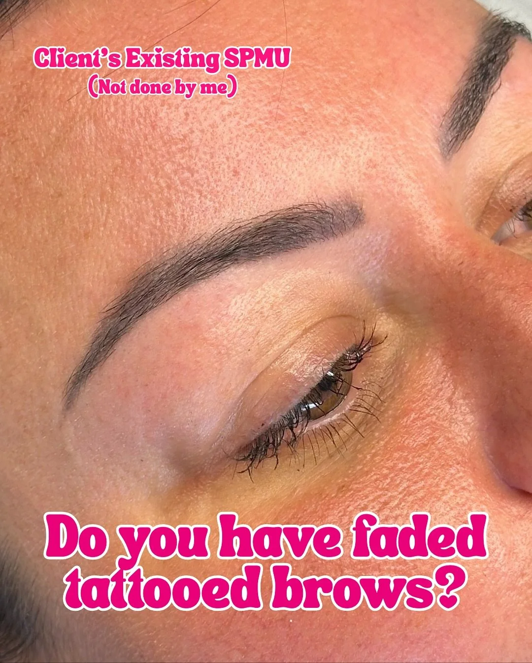 If you have old SPMU, come see me! ✨

I take clients with previous semi-permanent makeup on a case-by-case basis. During the consultation we will discuss the style you want and assess the saturation you have of pigment in the skin already - depending