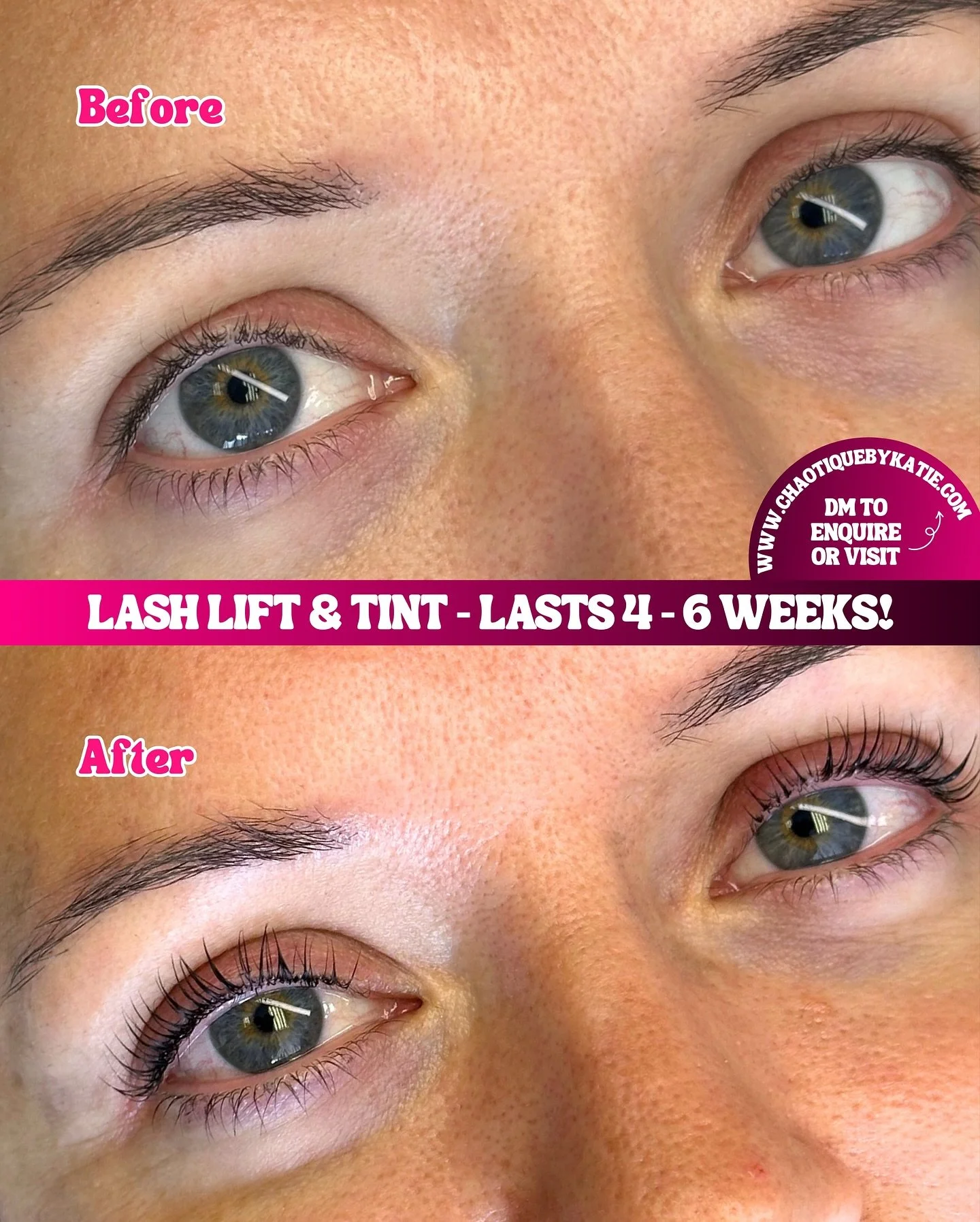 Did you know that I also do Lash Lifts? 😍

A lash lift is a mini &ldquo;perm&rdquo; for your lashes! Paired with a tint, this is the perfect way to enhance your natural beauty with no mascara needed. Lasting up to 6 weeks 💕

✨ Loving this look? Get