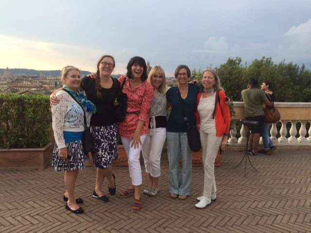 Rome Capitoline Museum Cafe Terrace Group with View.JPG