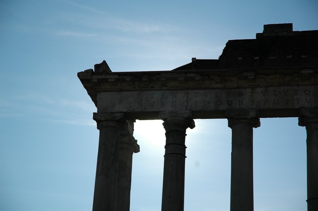 Rome Foro Romano Temple of Saturn Entablature Detail.jpg