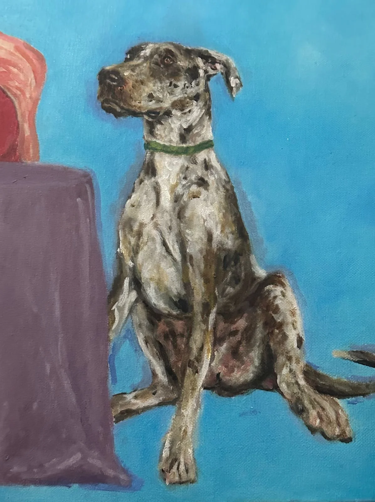 Juan y Lorenzo 
Óleo sobre tela