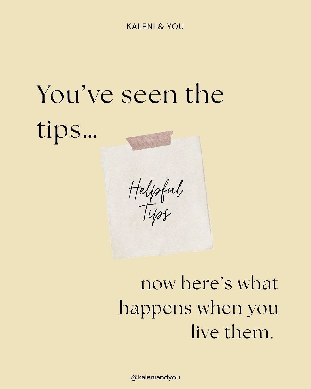 You don&rsquo;t need more tips , you need rhythm.
Warmth, rest, rituals. They sound simple, but when you actually apply them, everything shifts. 💛 
🌱Your digestion calms. 🧠Your mind stops racing. 🧘🏻&zwj;♀️You start to exhale.
That&rsquo;s what L