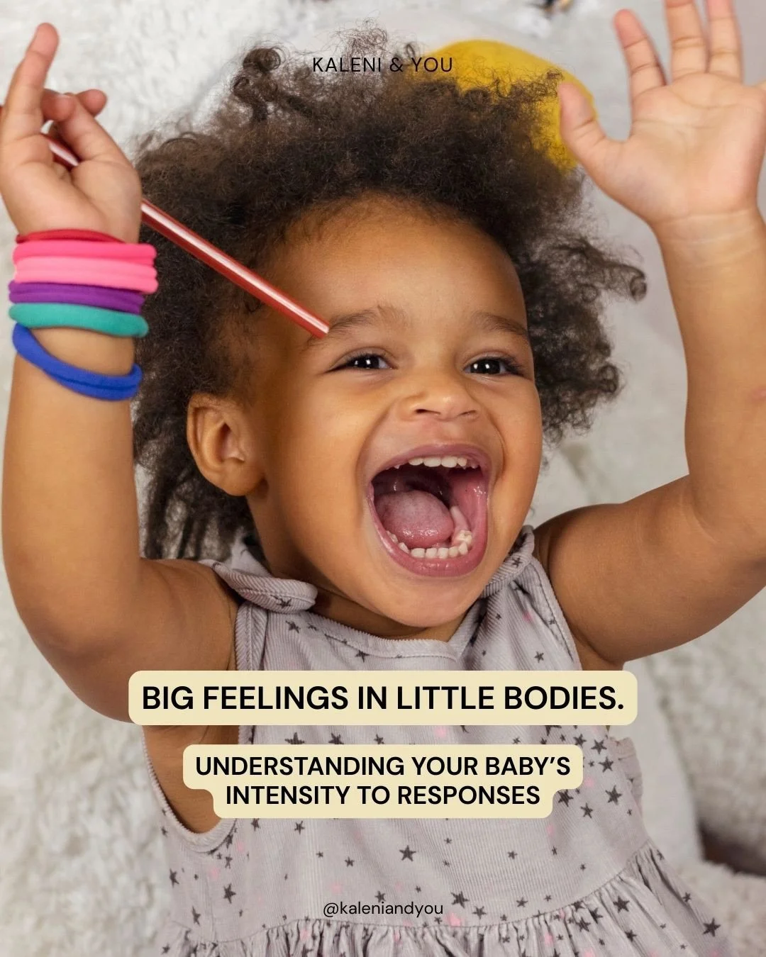 If your baby feels everything BIG&hellip; you&rsquo;re not alone 💛
Intensity is a real temperament trait, and it explains so much about how your little one moves through their day. 

Some babies shift gently between emotions, while others go from jo