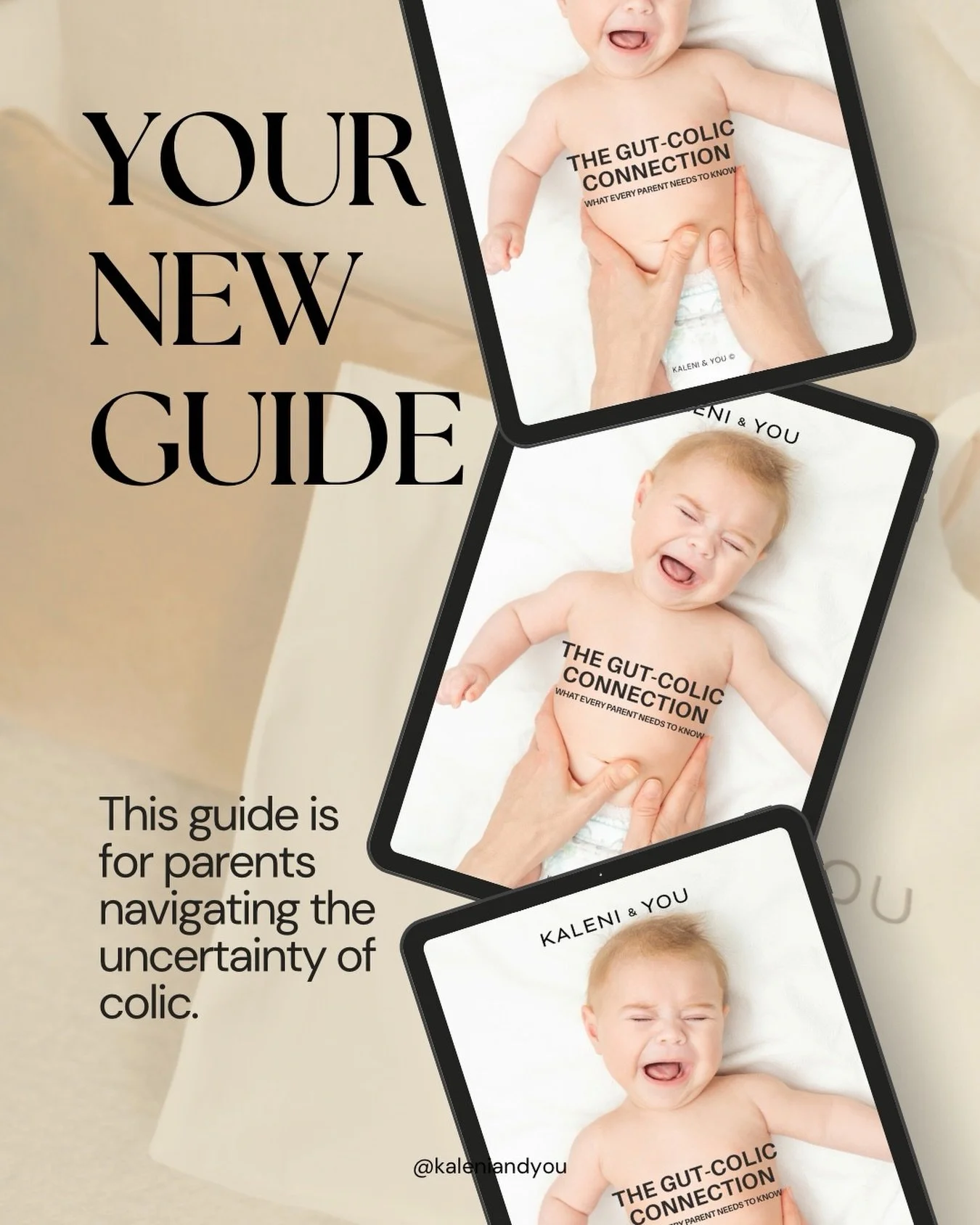 It&rsquo;s here 🥹💛 

Our brand new guide: The Gut-Colic Connection made for parents navigating those long nights, the endless crying, and all the questions that come with it.

We know how overwhelming it can feel when your baby&rsquo;s unsettled an