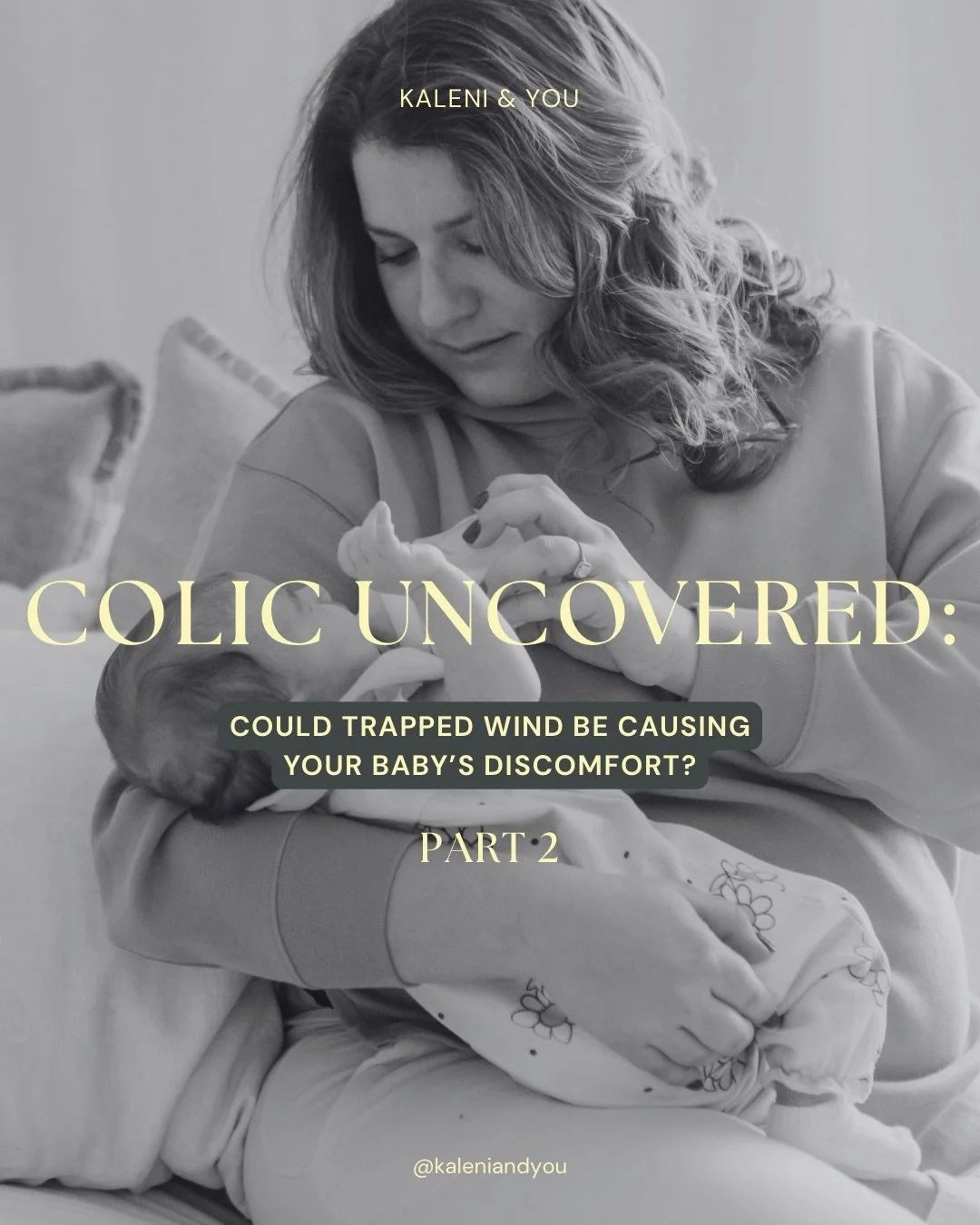 If your baby fusses after feeds and nothing seems to help, this might be worth a read. Trapped wind is more common than you&rsquo;d think, and small shifts can make a big difference.

👉🏼Swipe to read Part 2 of our colic series 💛

#colic #colickyba