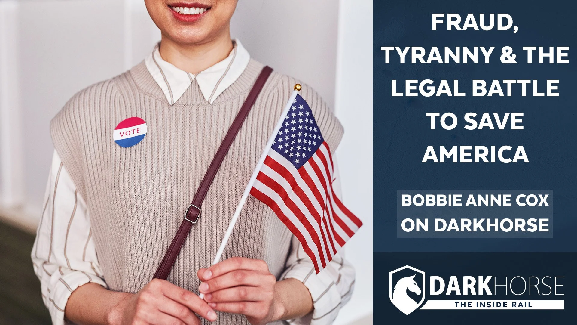 Fraud, Tyranny &amp; the Legal Battle to Save America Featuring Bobbie Anne Cox on DarkHorse