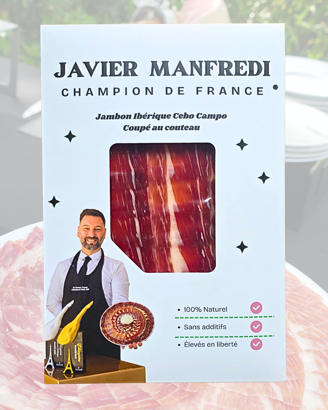 90gr. Jambon 50% Ibérique Cebo Campo
