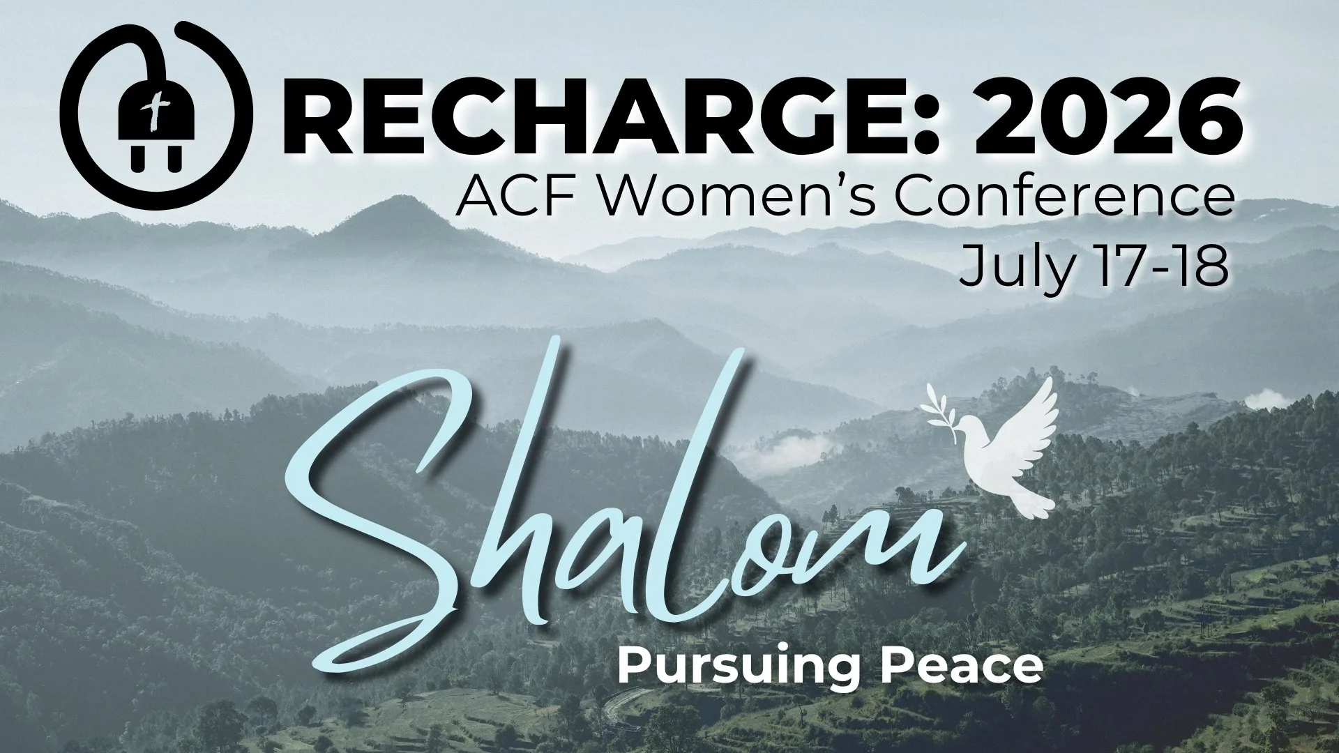 2026 Recharge conference, an ACF Women's Conference scheduled for July 17-18