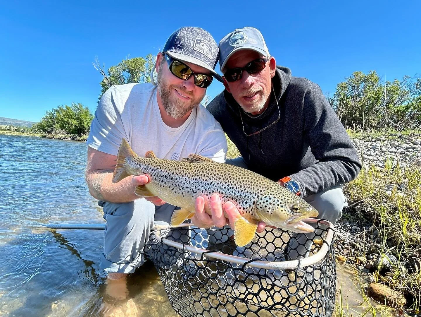 It&rsquo;s been a minute since I posted anything. Mainly because I&rsquo;ve been cranking on the oars everyday and I&rsquo;m too tired. All is well in Big Sky Country. A little hot throughout July but the fish keep coming back for more! My guy @bfauc