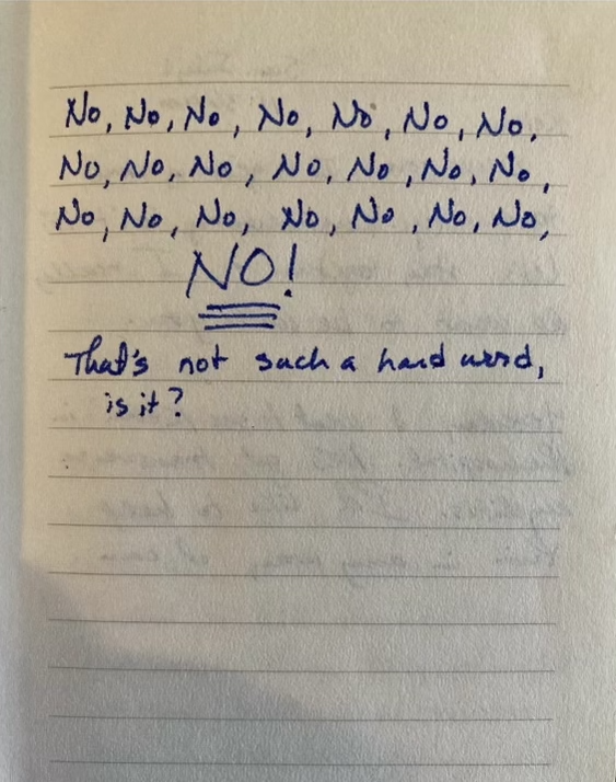 and the theme is … consistency