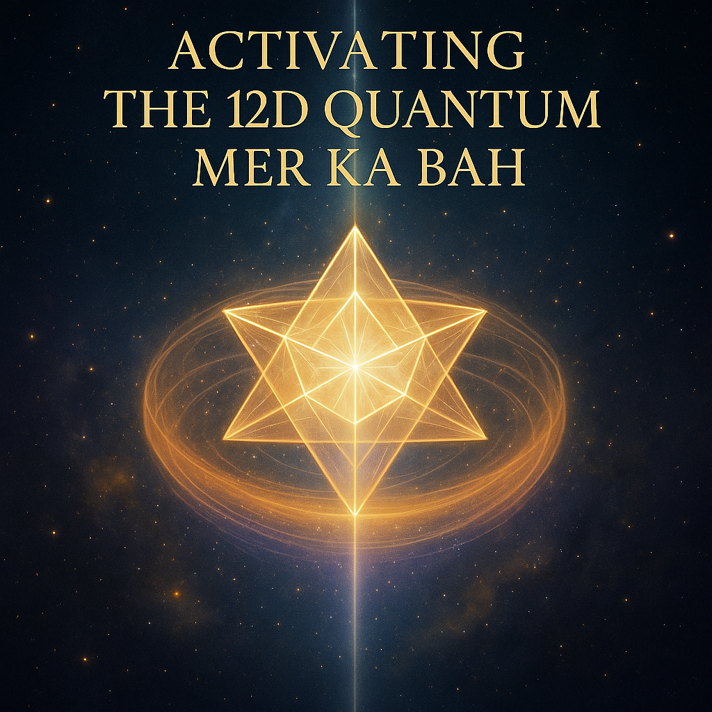 12D Quantum Mer Ka Bah vehicle, lightbody