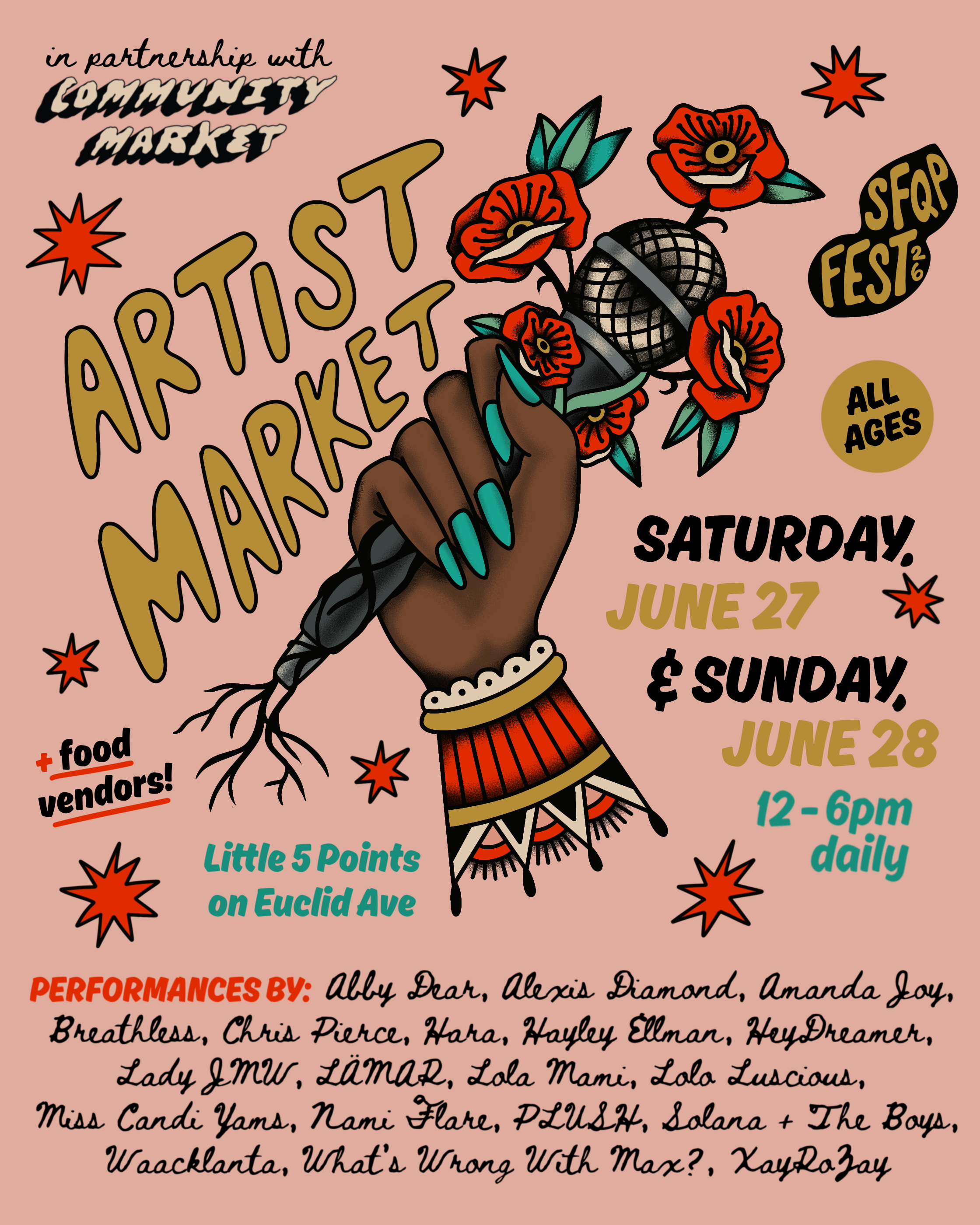 SFQP 2026 Festival Artist Market