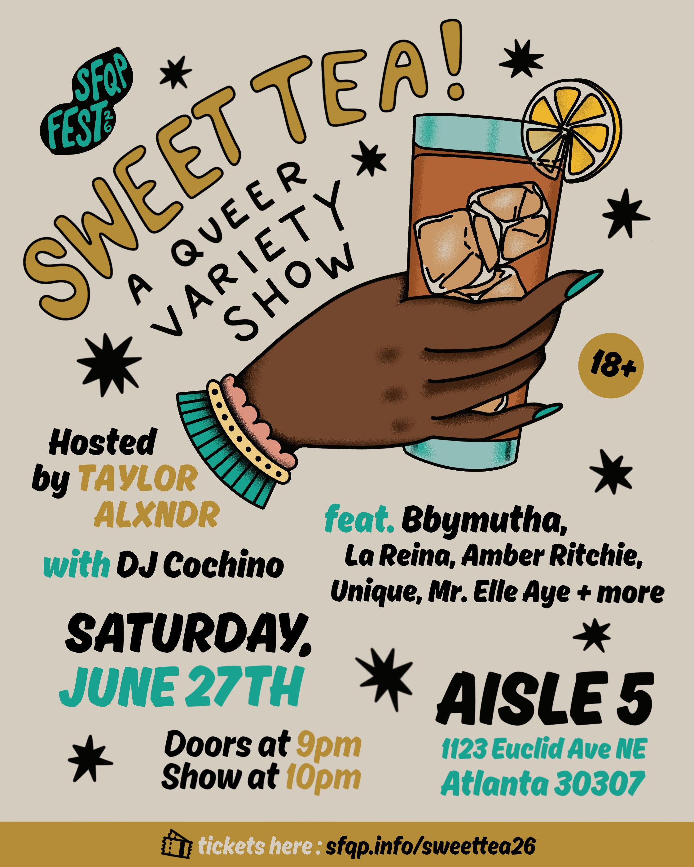 SWEET TEA! A Queer Variety Show