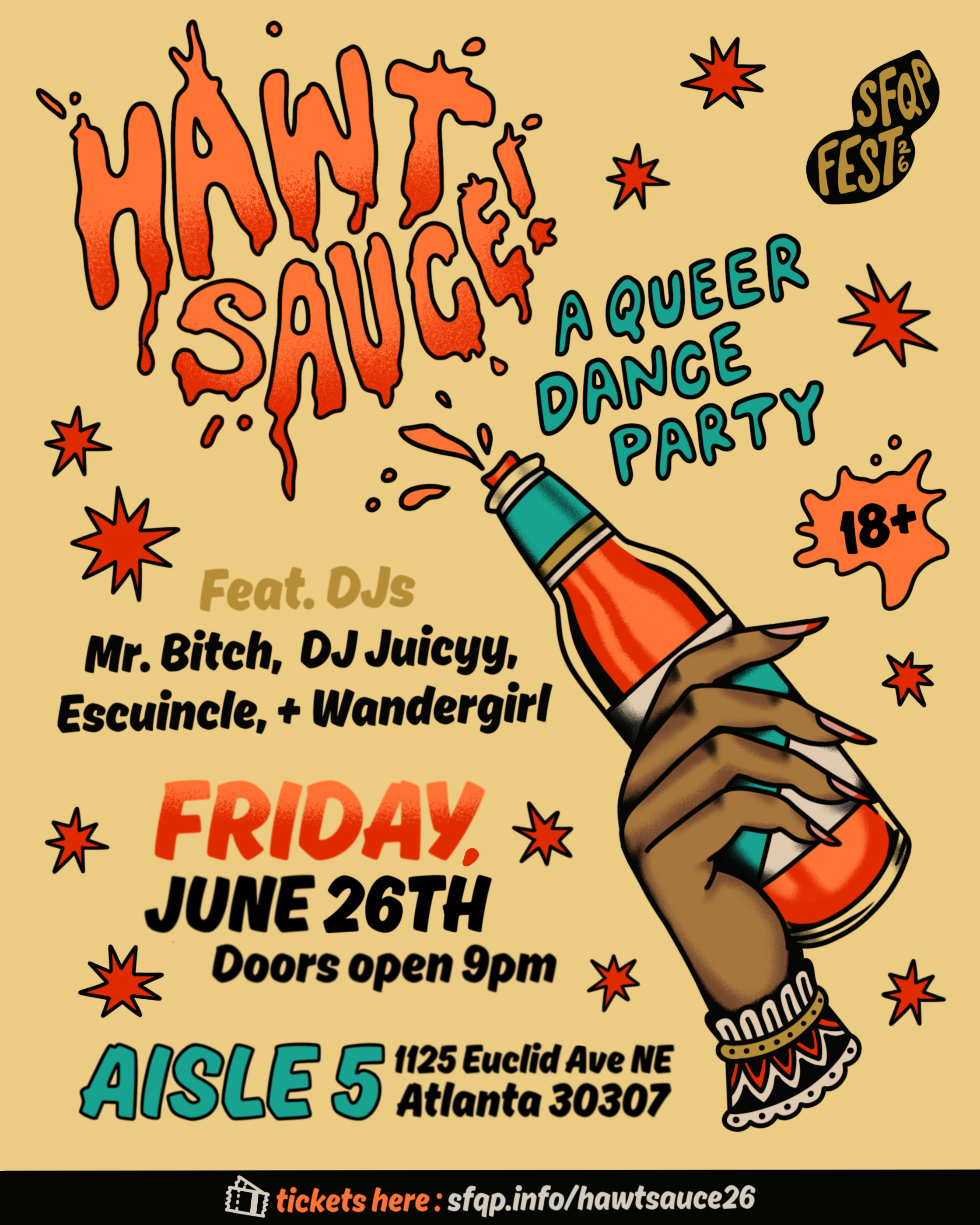 HAWT SAUCE! A Queer Dance Party