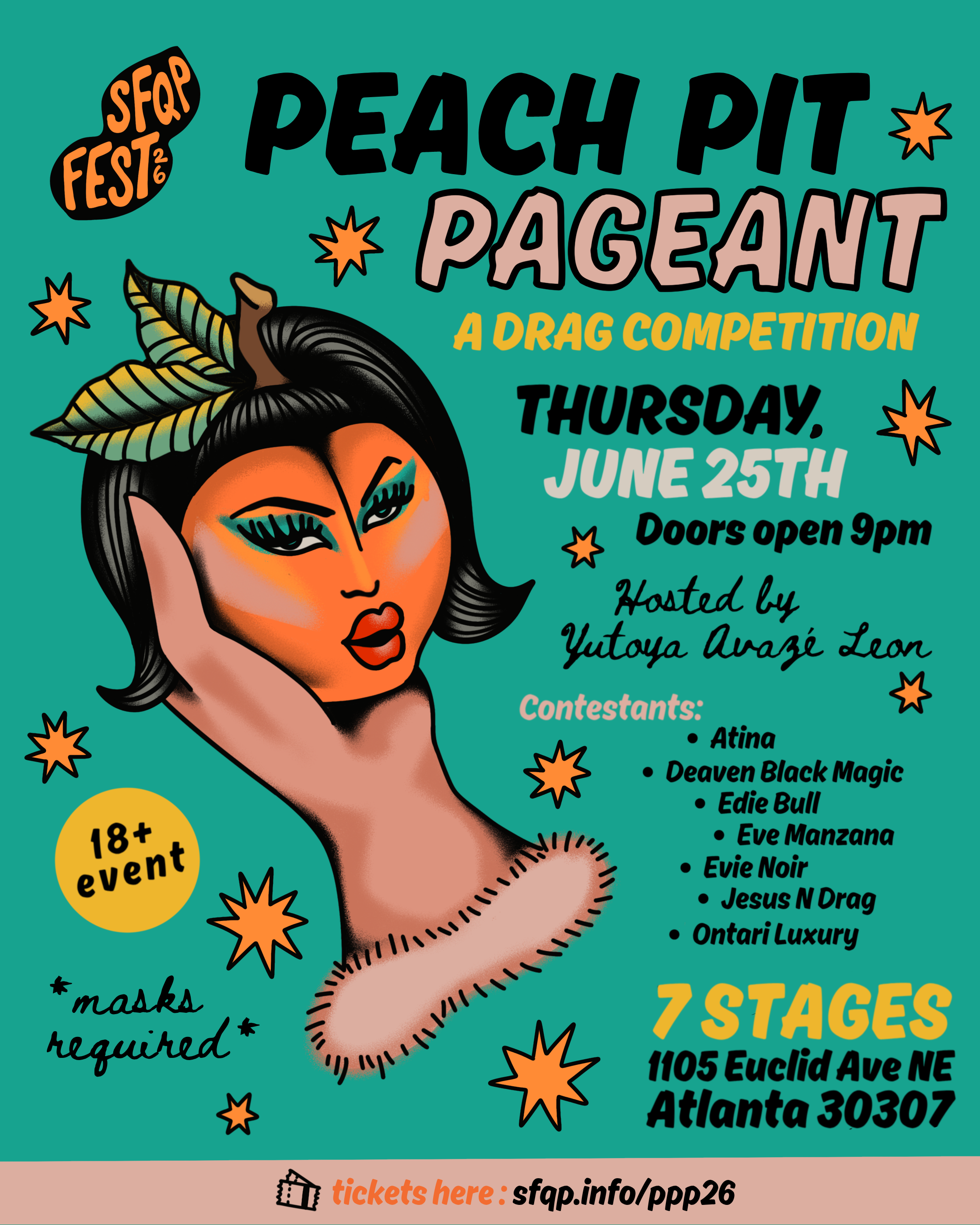 The 2026 Peach Pit Pageant: A Drag Competition