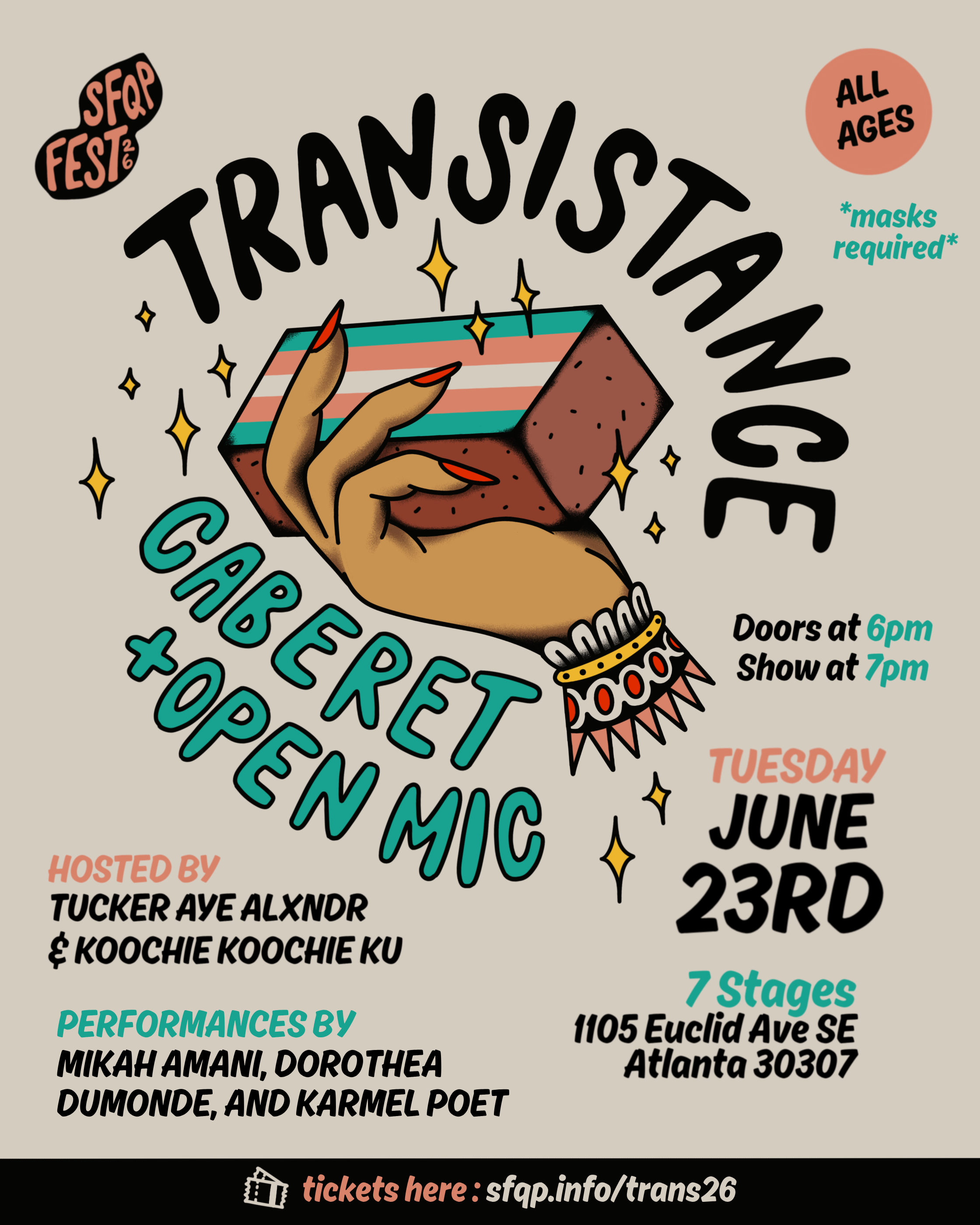 TRANSISTANCE! A Trans Cabaret & Open Mic