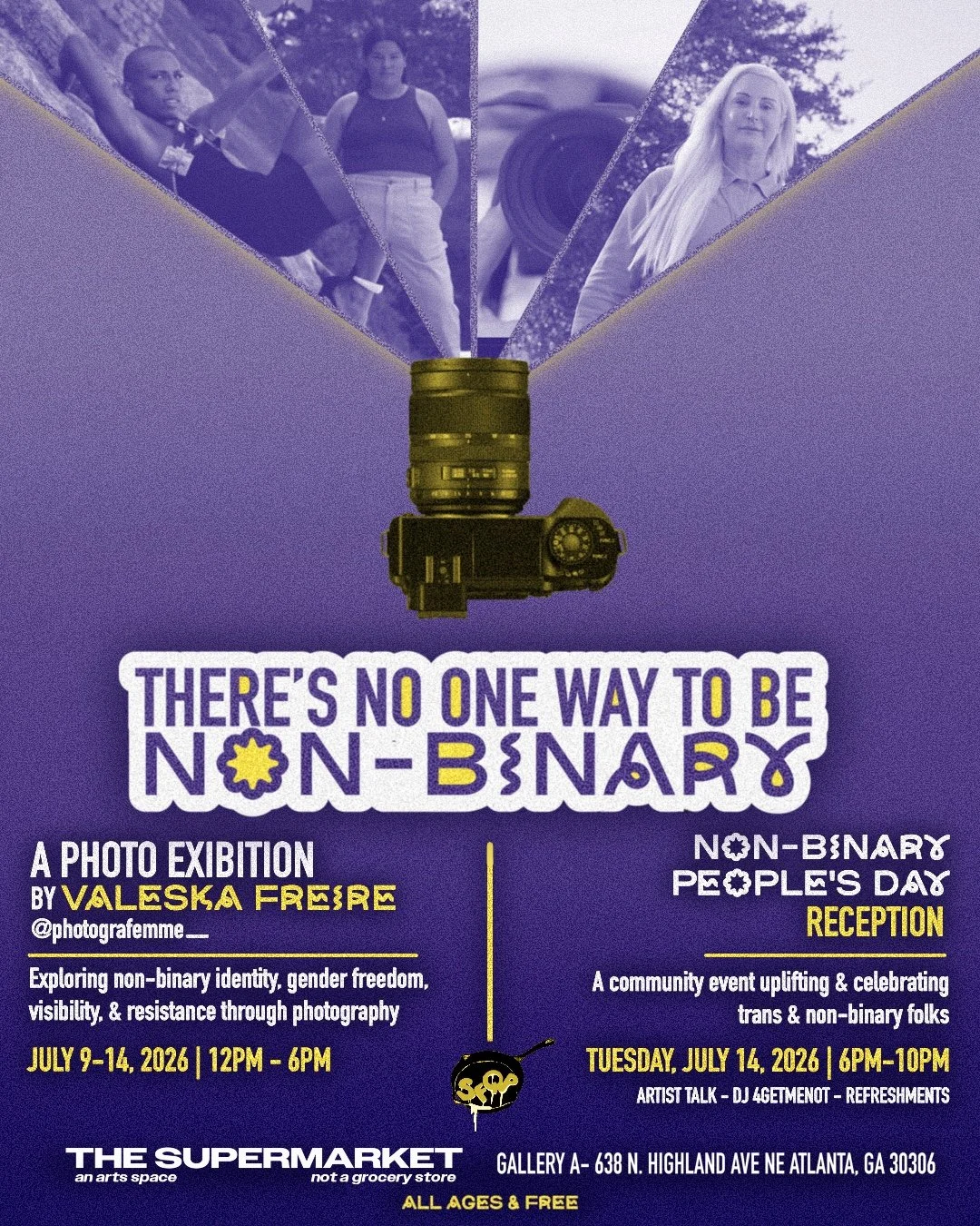 There’s No One Way to be Non-Binary: A &nbsp;️Photo Exhibition by Valeska Freire