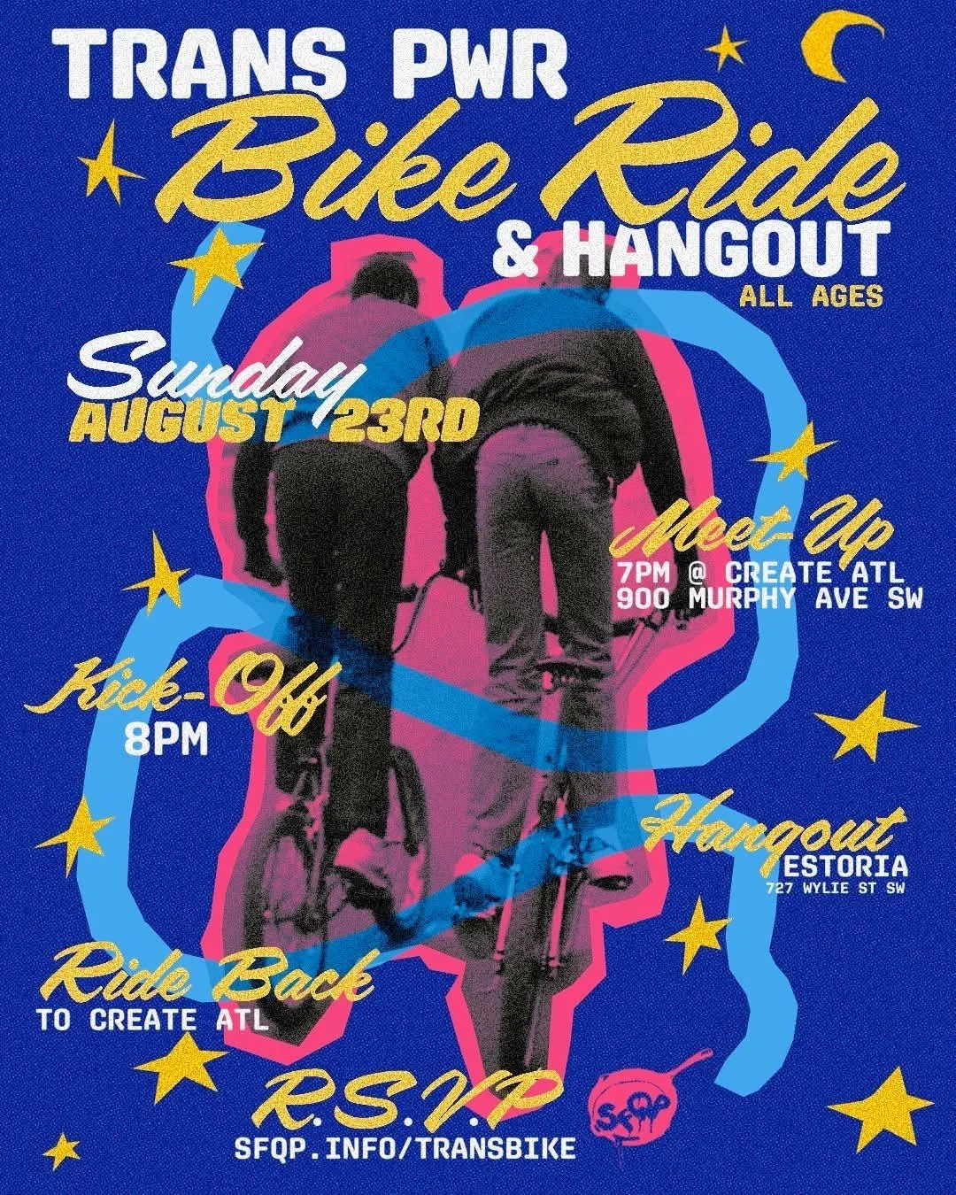 Trans Bike Ride & Hangout (Special Evening Bike Ride Edition)