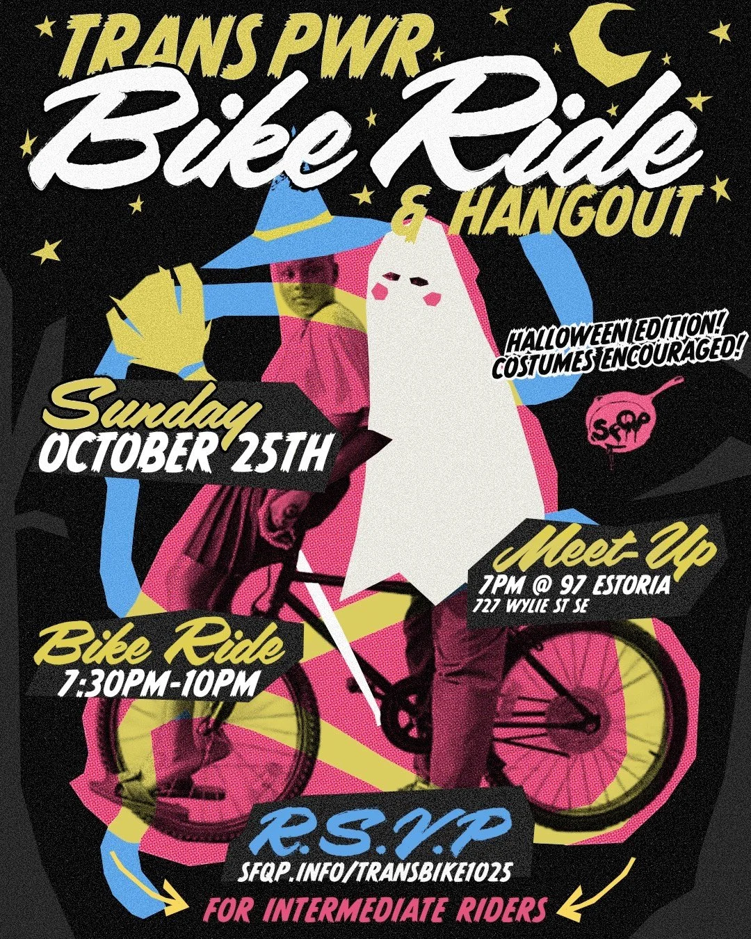 Trans Bike Ride: Halloween Edition (Costumes Encouraged)