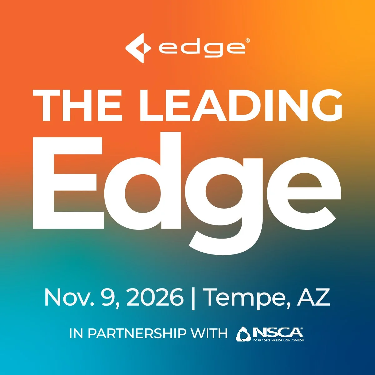 The Leading Edge - NextGen Workshop