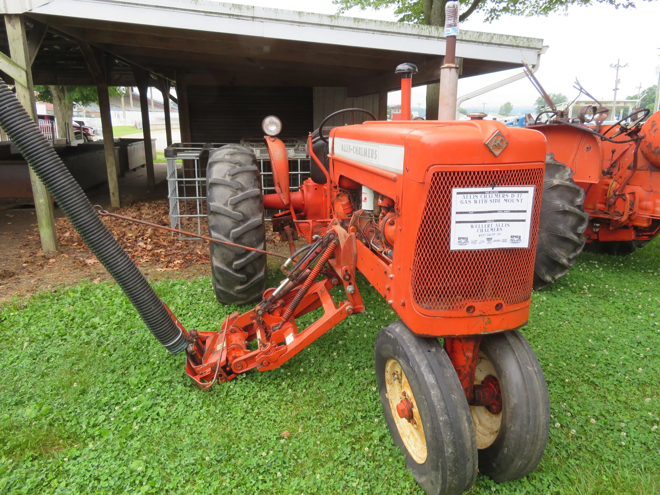 Wellert's D17 w/Side-Mount Mower.