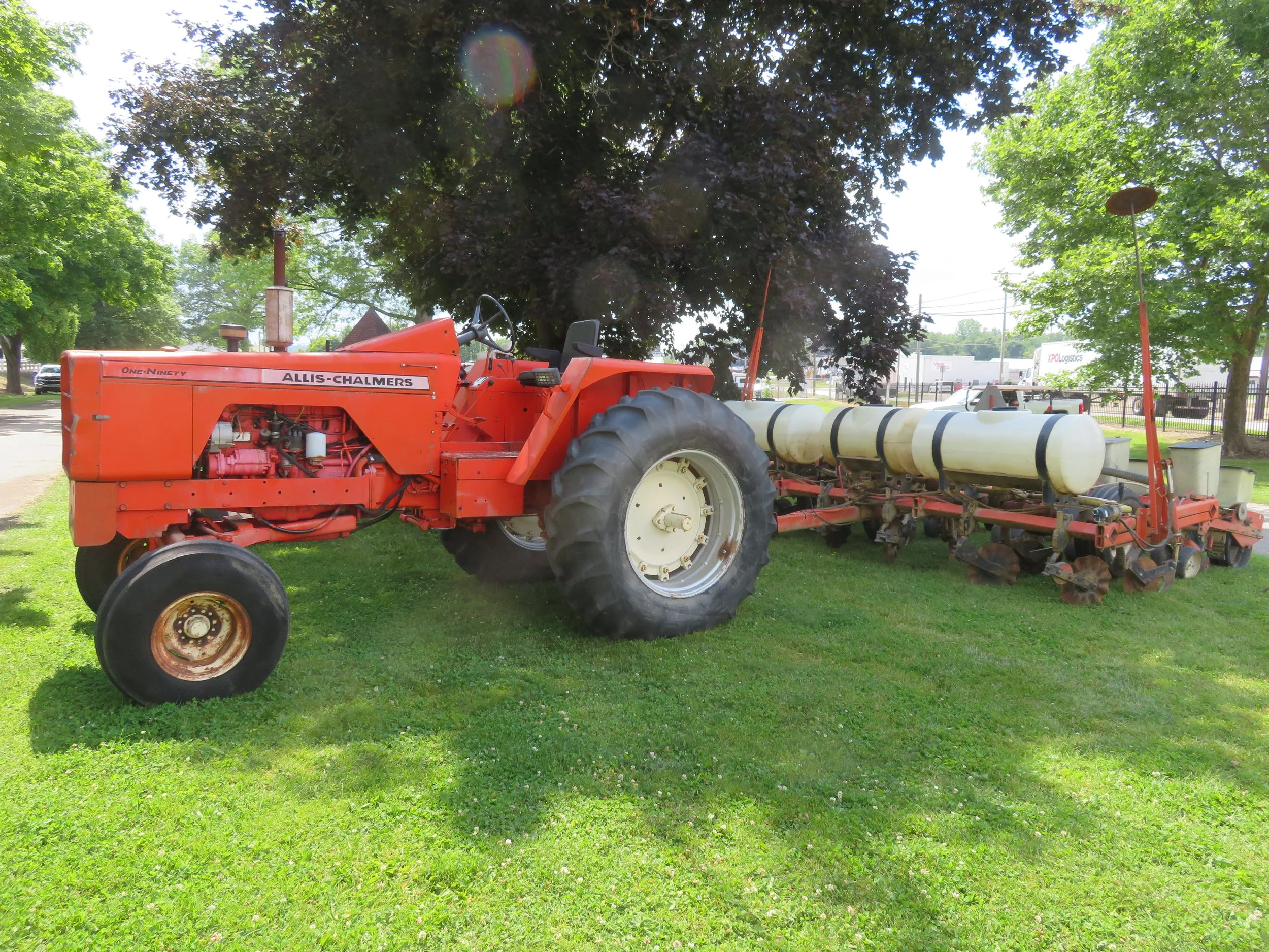 Wellert's 190 w/6 row planter.