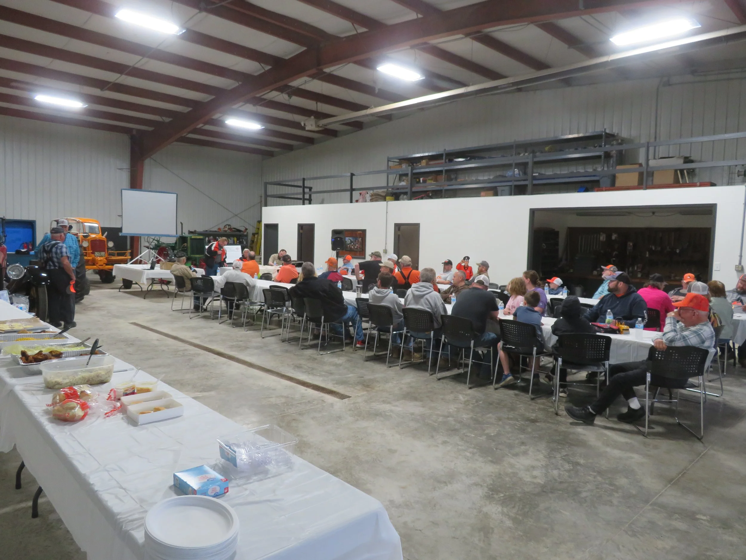 Mtg is still in progress