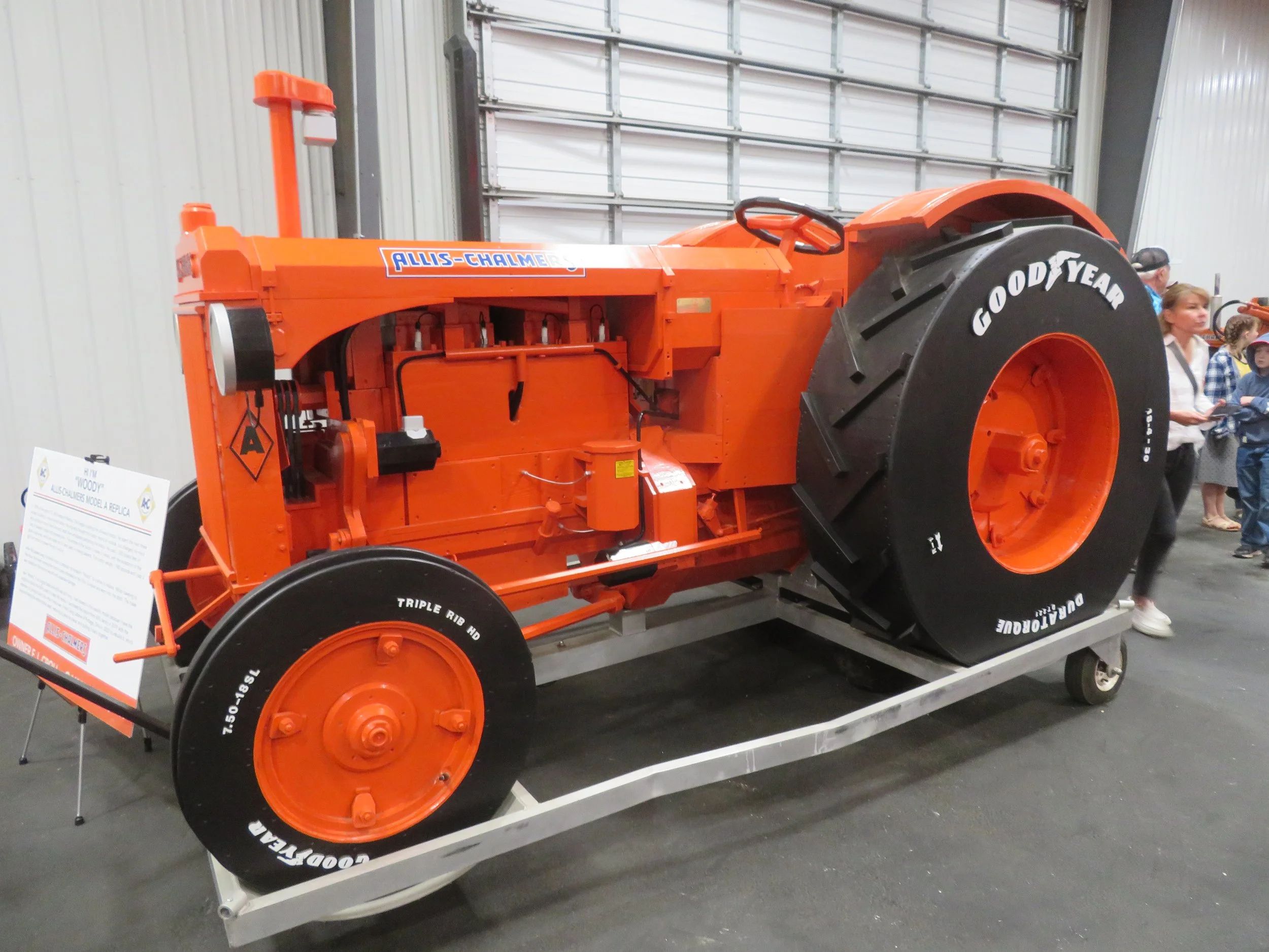 "Woody" - wood replica of an AC A