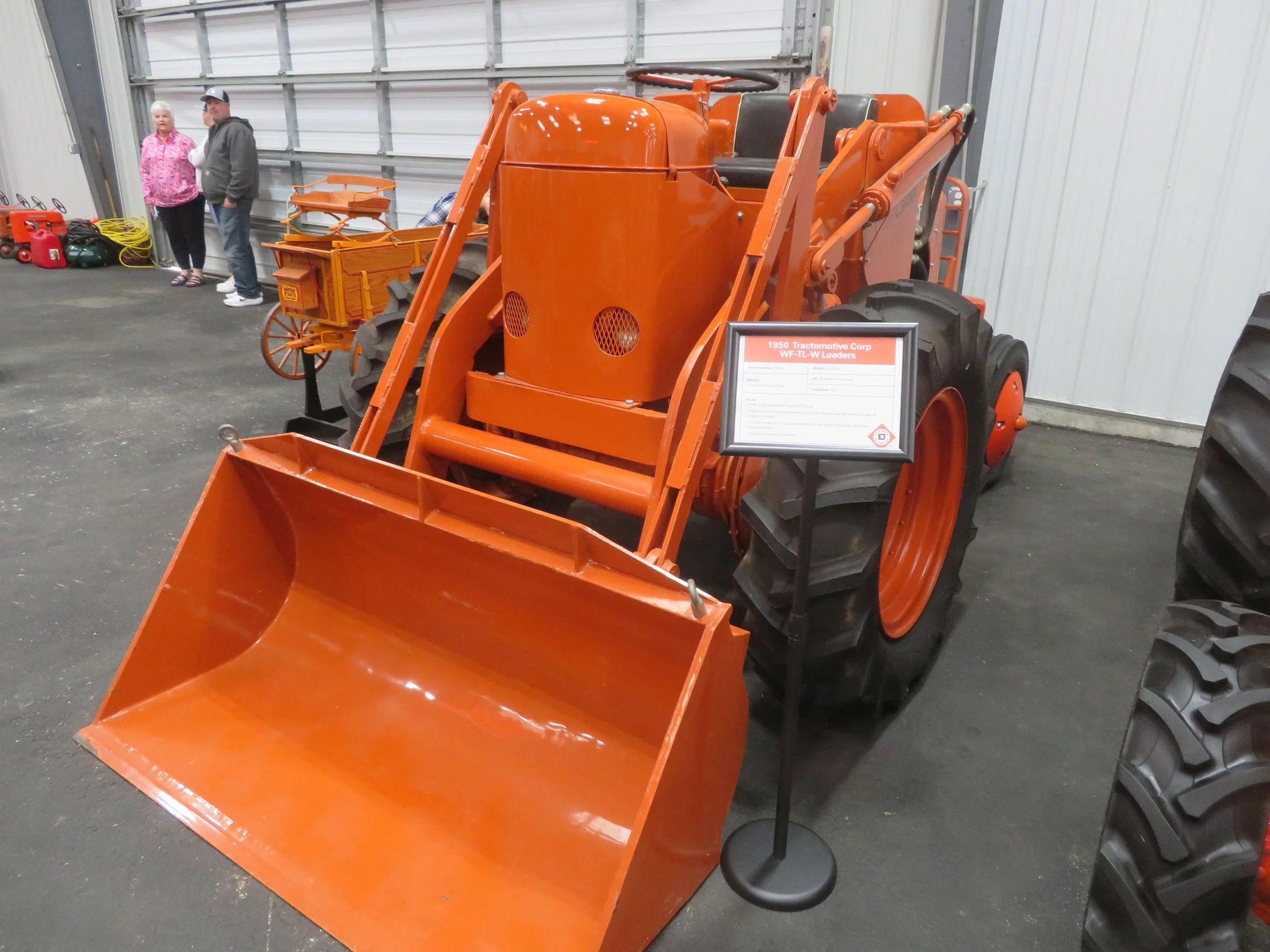1950 Tractomotive Corp WF-TL-W loader 