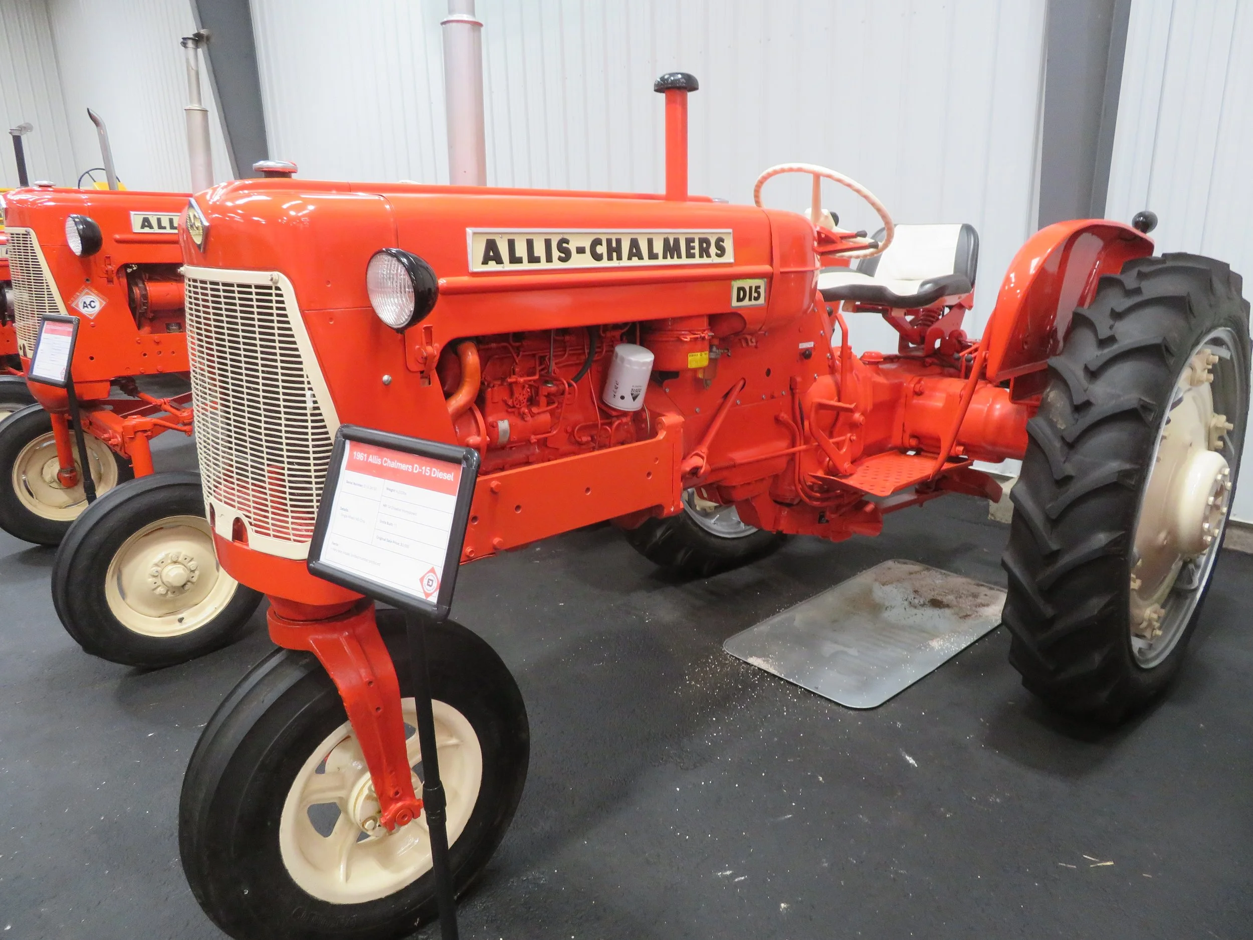 1961 D 15 Diesel - single front wheel high Crop.